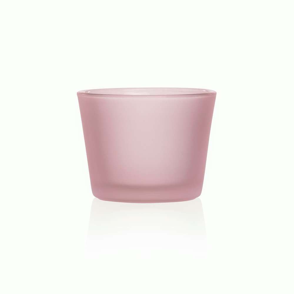 Sandra Rich Teelichthalter SANDRA RICH, Teelichtglas Windlicht "PROMO" 6 x 4,5cm MATT