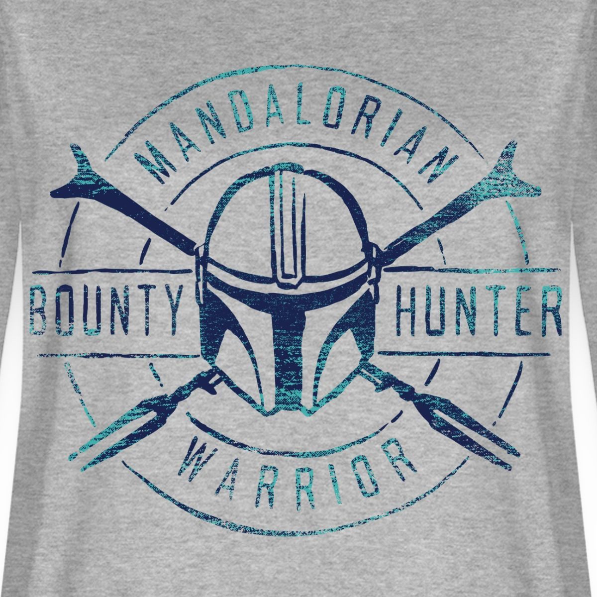 Spreadshirt T-Shirt Star Wars: Mandalorian Bounty Hunter Warrior Premium Langarmshirt Dame (1-tlg)