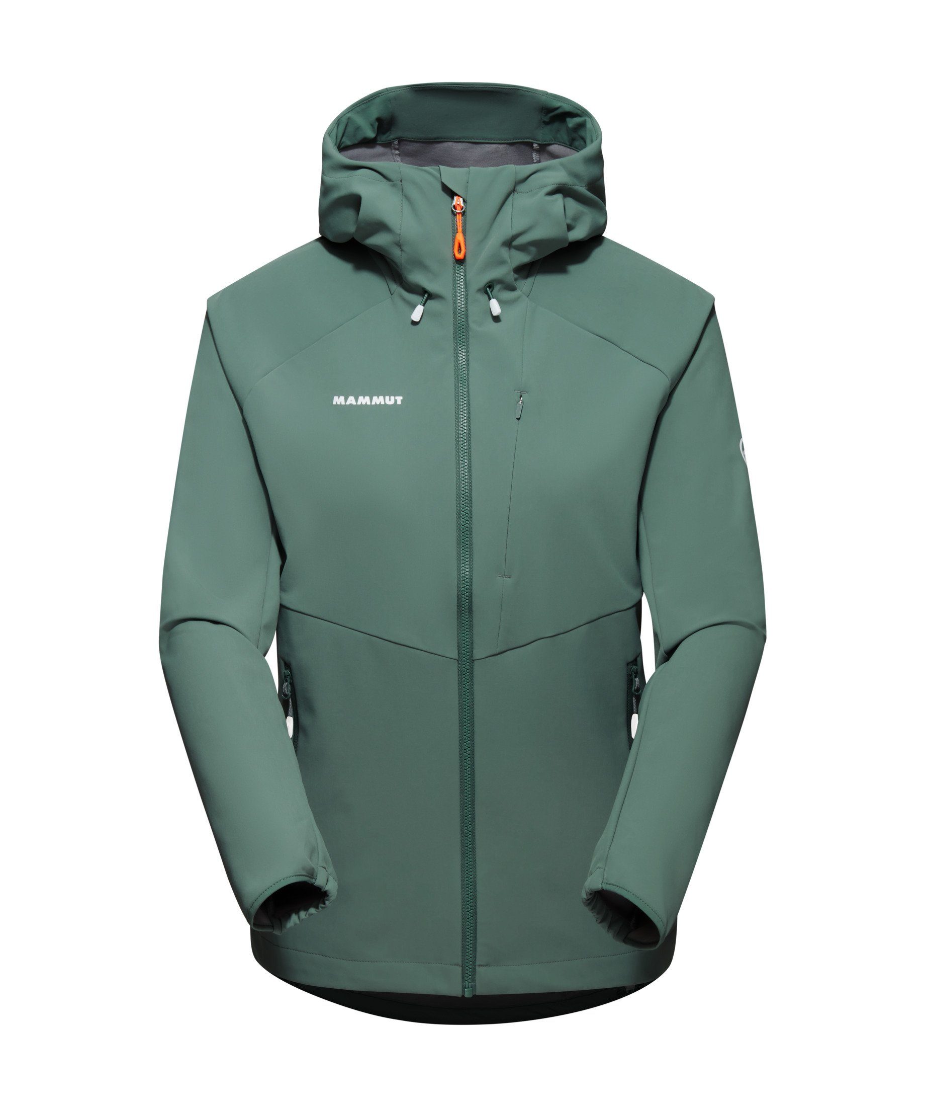 Jacket dark Women Hooded Ultimate Mammut SO Softshelljacke Comfort jade