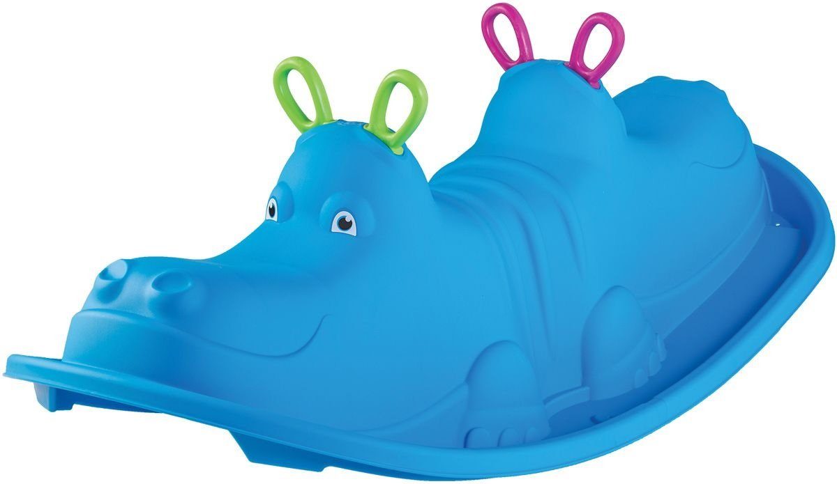 JOKA international Wippe Hippo Wippe/ Schaukel in blau