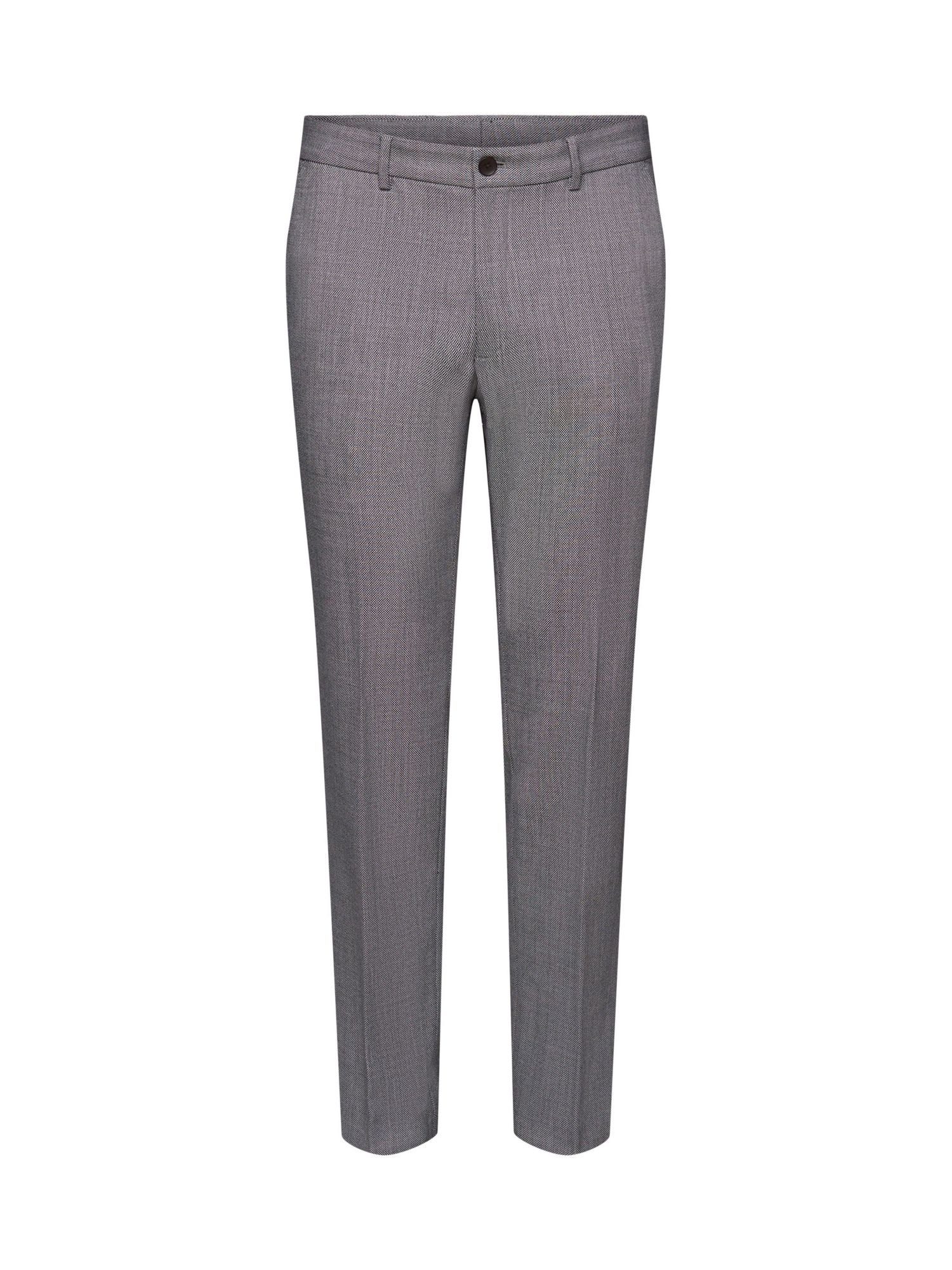 Esprit Collection Anzughose Mix & Match: Anzughose mit Birdseye-Muster BLACK