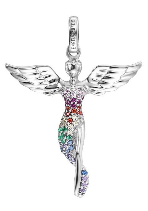 Engelsrufer Engelanhänger Bright like a diamond ENGEL MIT STEIN, mit Zirkonia (synth)
