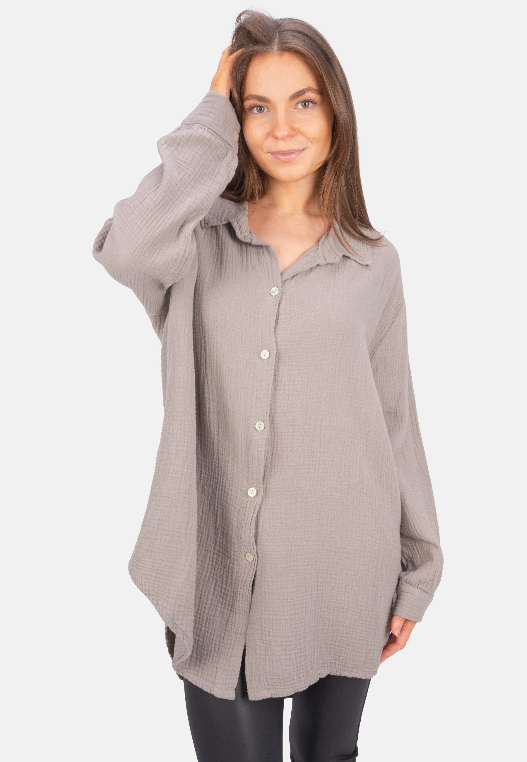 Seasons of April Hemdbluse SUSIE MUSSELIN günstig online kaufen