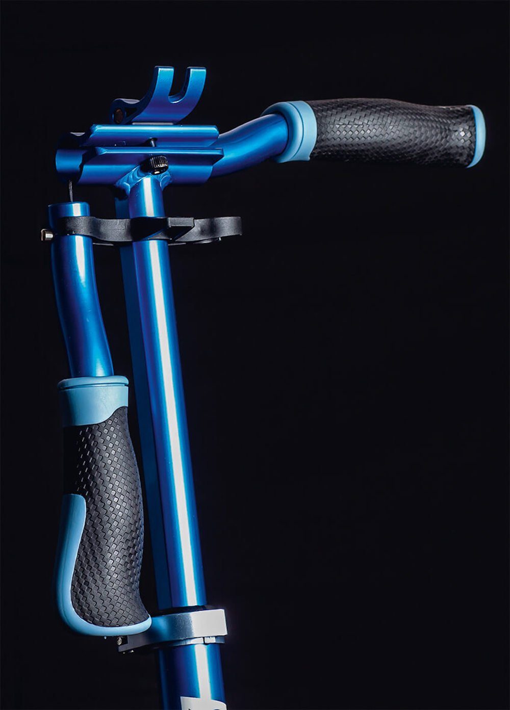 authentic & Laufrad, 205mm sports Aluminium toys Scooter Blau Six-Degrees