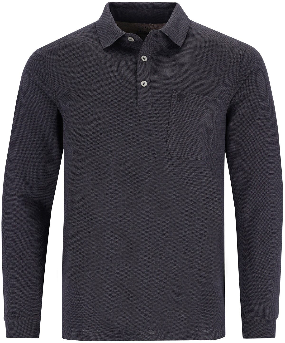 Langarm-Poloshirt