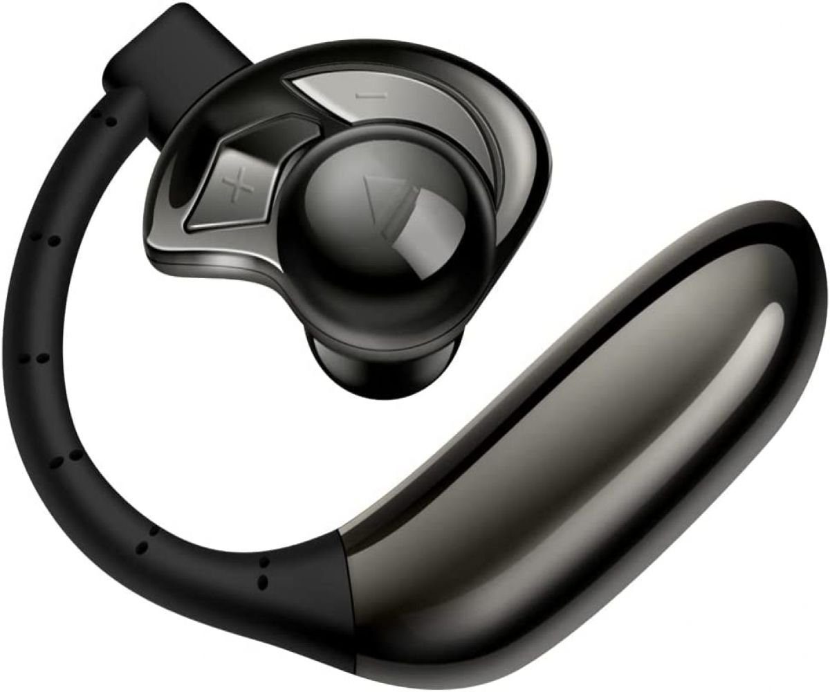 Jormftte Bluetooth-Headset V5.3,Freisprecheinrichtung mit Mikrofon In-Ear-Kopfhörer