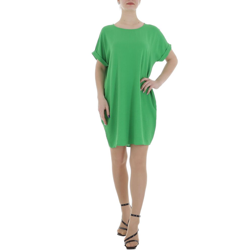 Ital-Design Tunikakleid Damen Freizeit (86164444) Kreppoptik/gesmokt günstig online kaufen