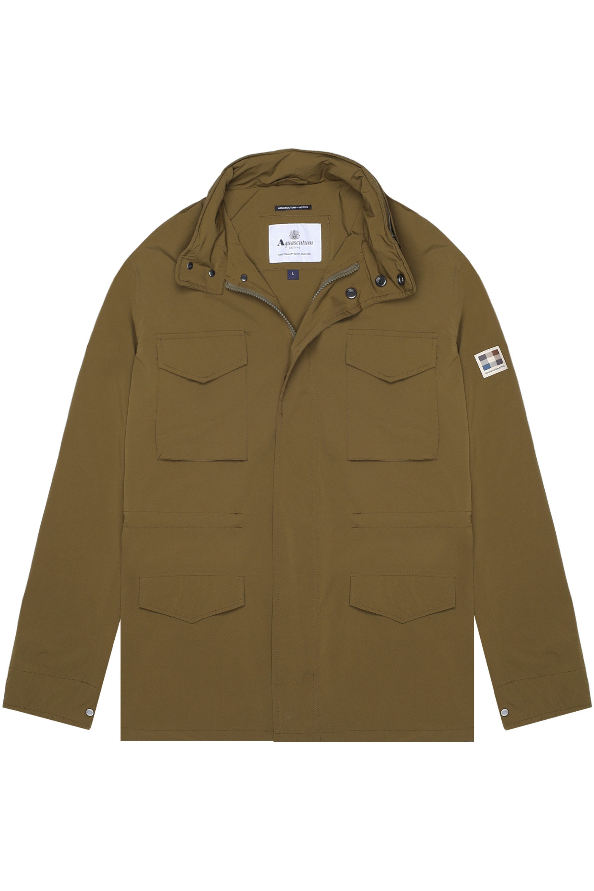Aquascutum Active Wolljacke STRETCH M-65 Herren Parkajacke Herren, leichte Jacke, Wetterjacke, Outdoor, Sale