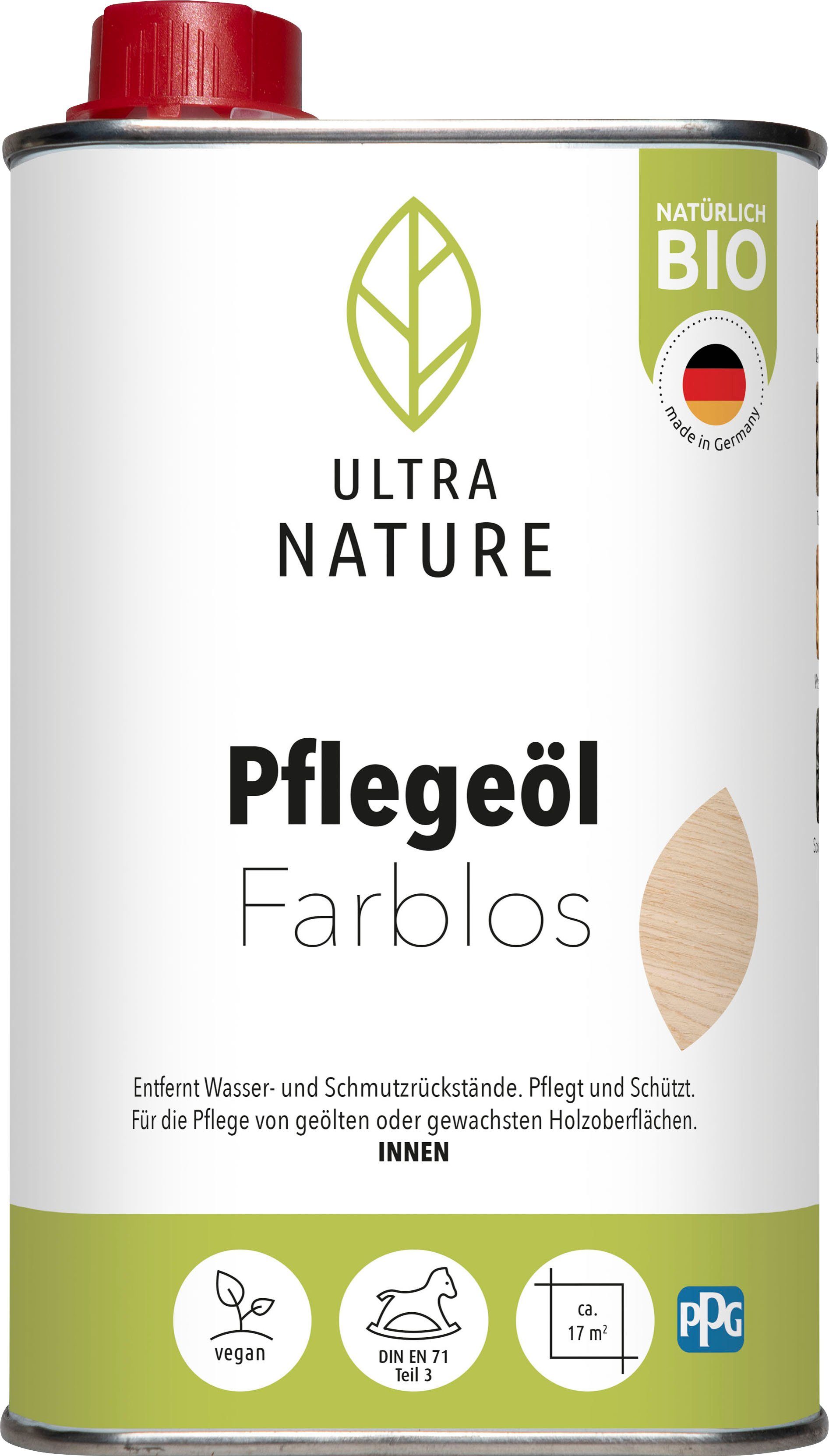 NATURE ULTRA 0,5 Pflegeöl, farblos Holzöl l