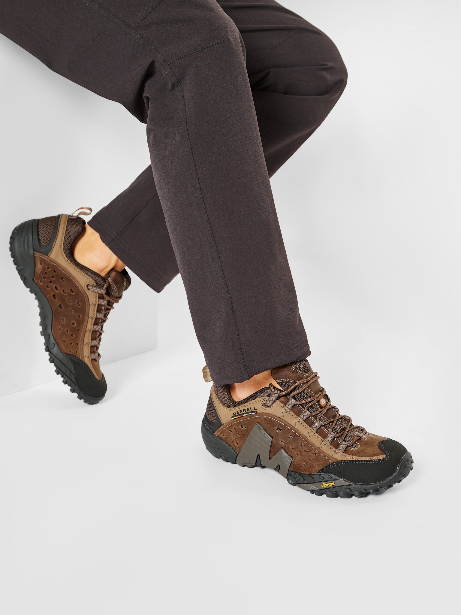 Merrell Trekkingschuhe Intercept J73705 Braun Trekkingschuh günstig online kaufen