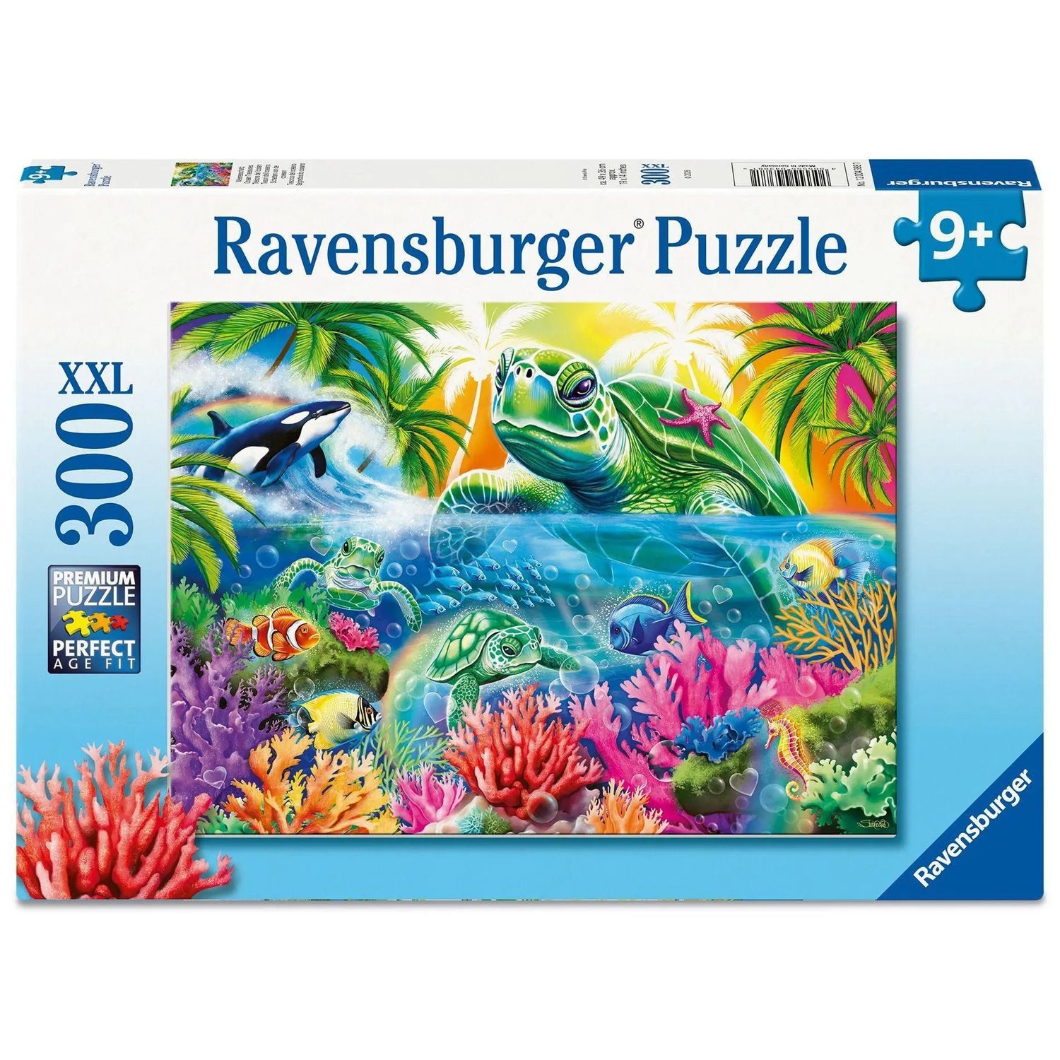 Ravensburger Puzzle Kinderpuzzle 300 XXL Teile - Meeresschatz, 200 Puzzleteile