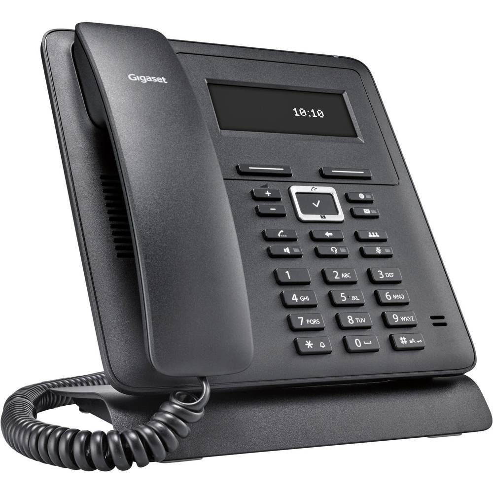 VoIP (Freisprechen, Telefon Gigaset Schnurgebundenes Kabelgebundenes Telefon, Headsetanschluss)