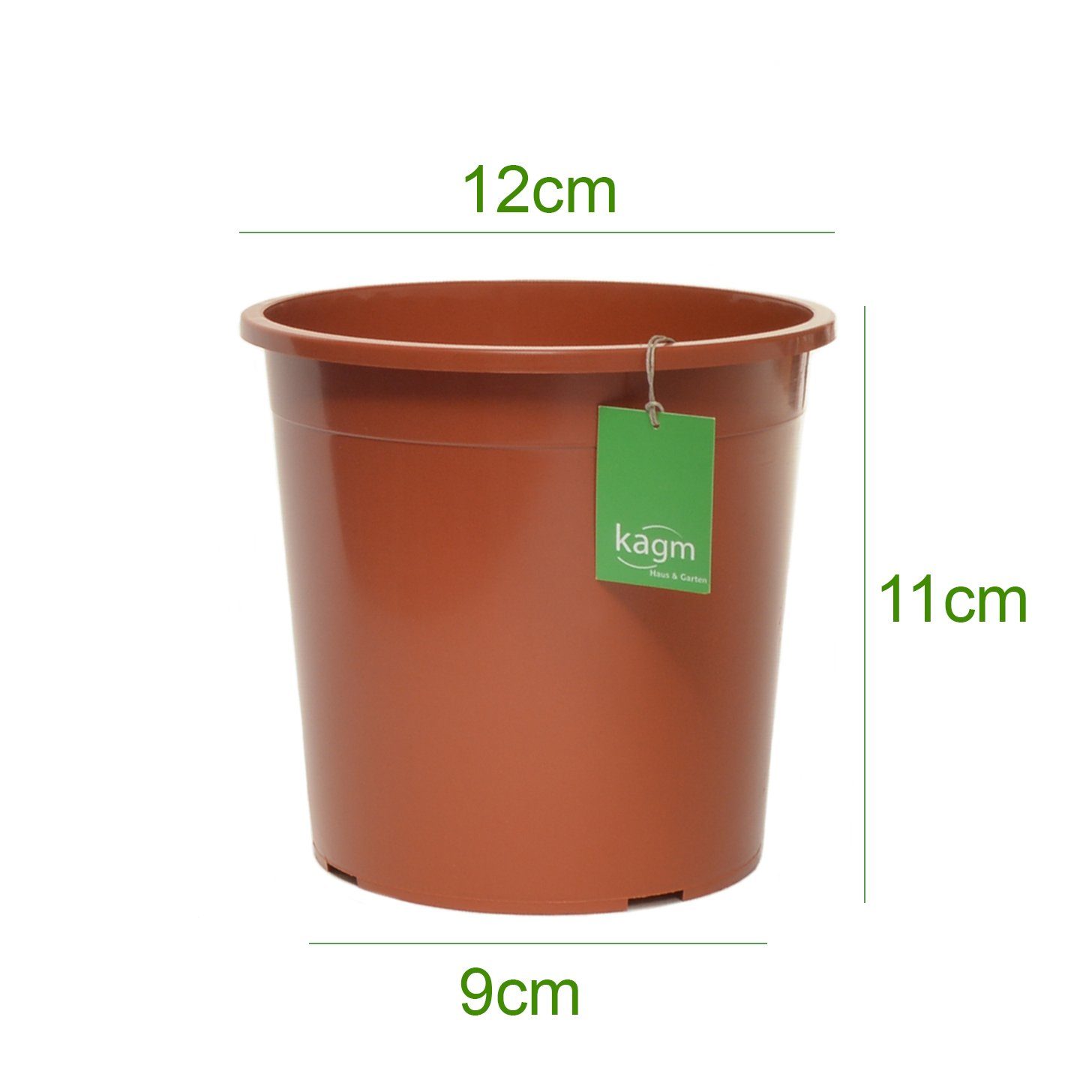 KAGM Anzuchttopf Blumentopf Übertopf Pflanzcontainer Containertopf günstig online kaufen