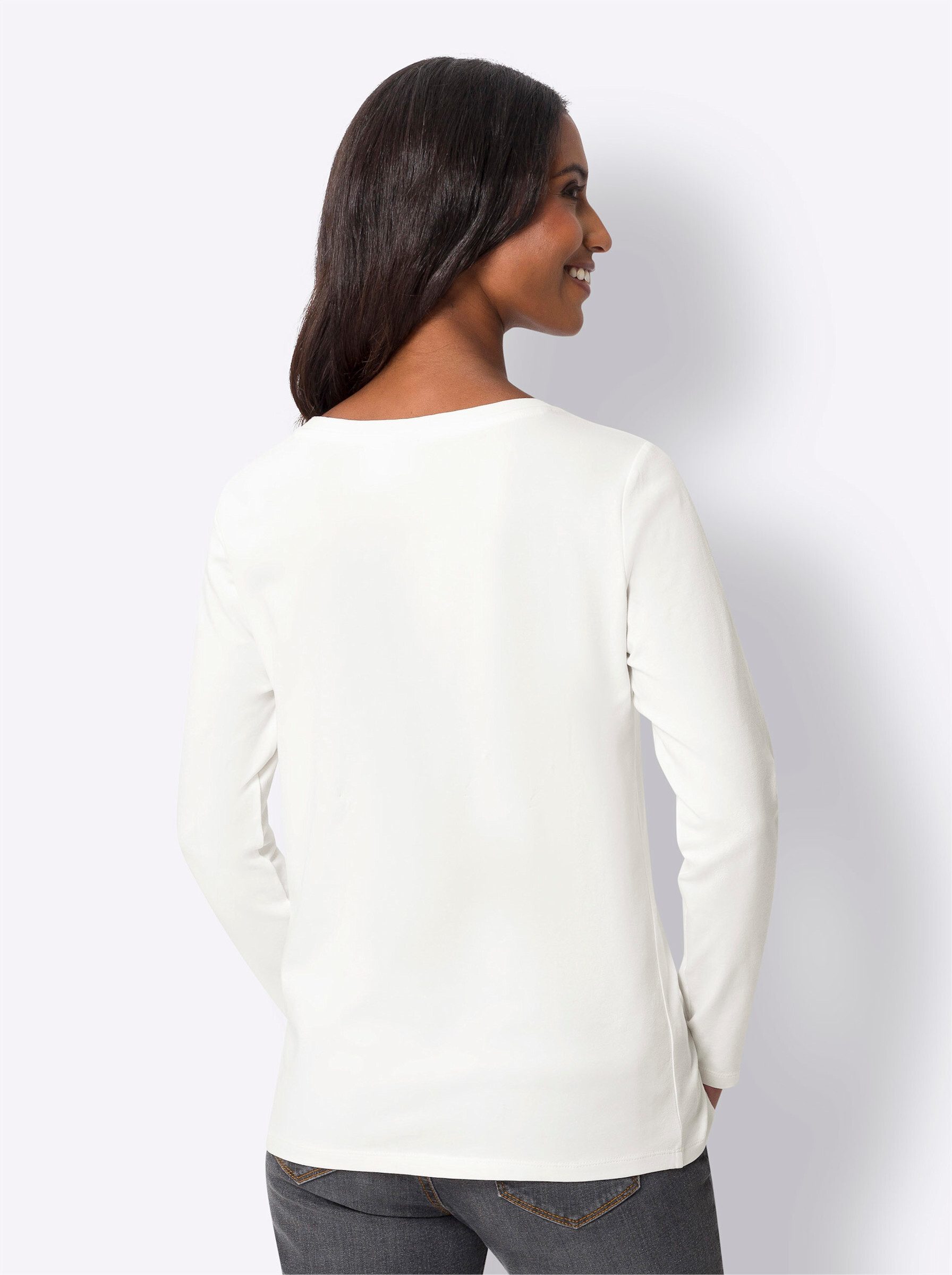 heine T-Shirt Rundhalsshirt . günstig online kaufen