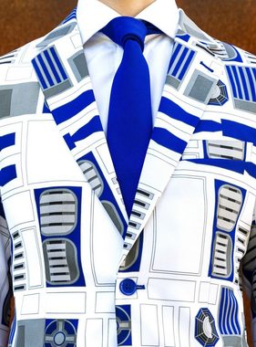 Opposuits Kostüm R2D2, Das ist der Droide, den ihr sucht: stilvoller Star Wars Herrenanzug