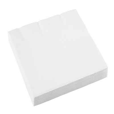 Amscan Einweggeschirr-Set Papierservietten Uni, 33cm, 20 Stück