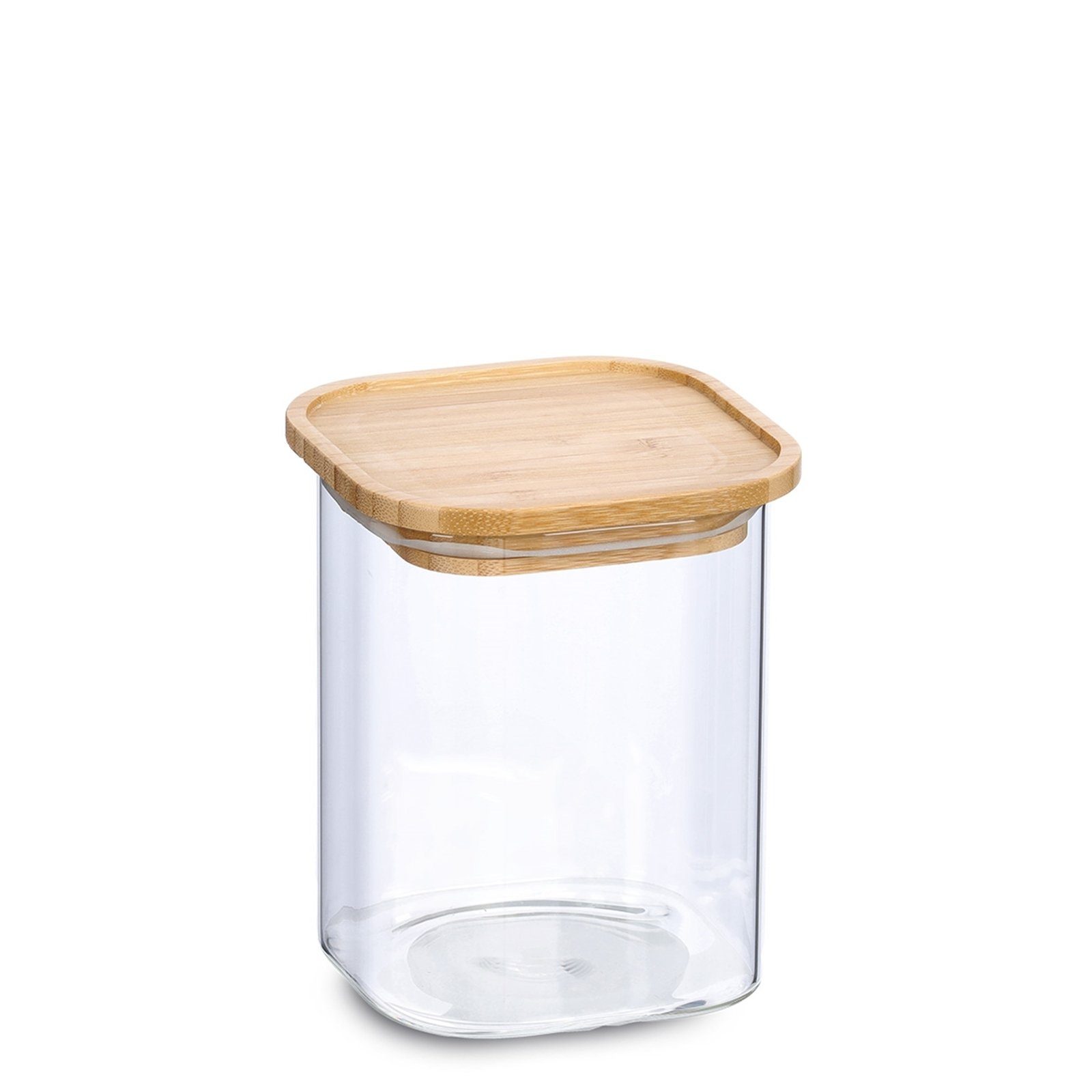 3-tlg), Vorratsglas Glas, (Set, Lebensmittelbehälter Vorratsglas Bambusdeckel, 3 Neuetischkultur mit Vorratsdose Set er