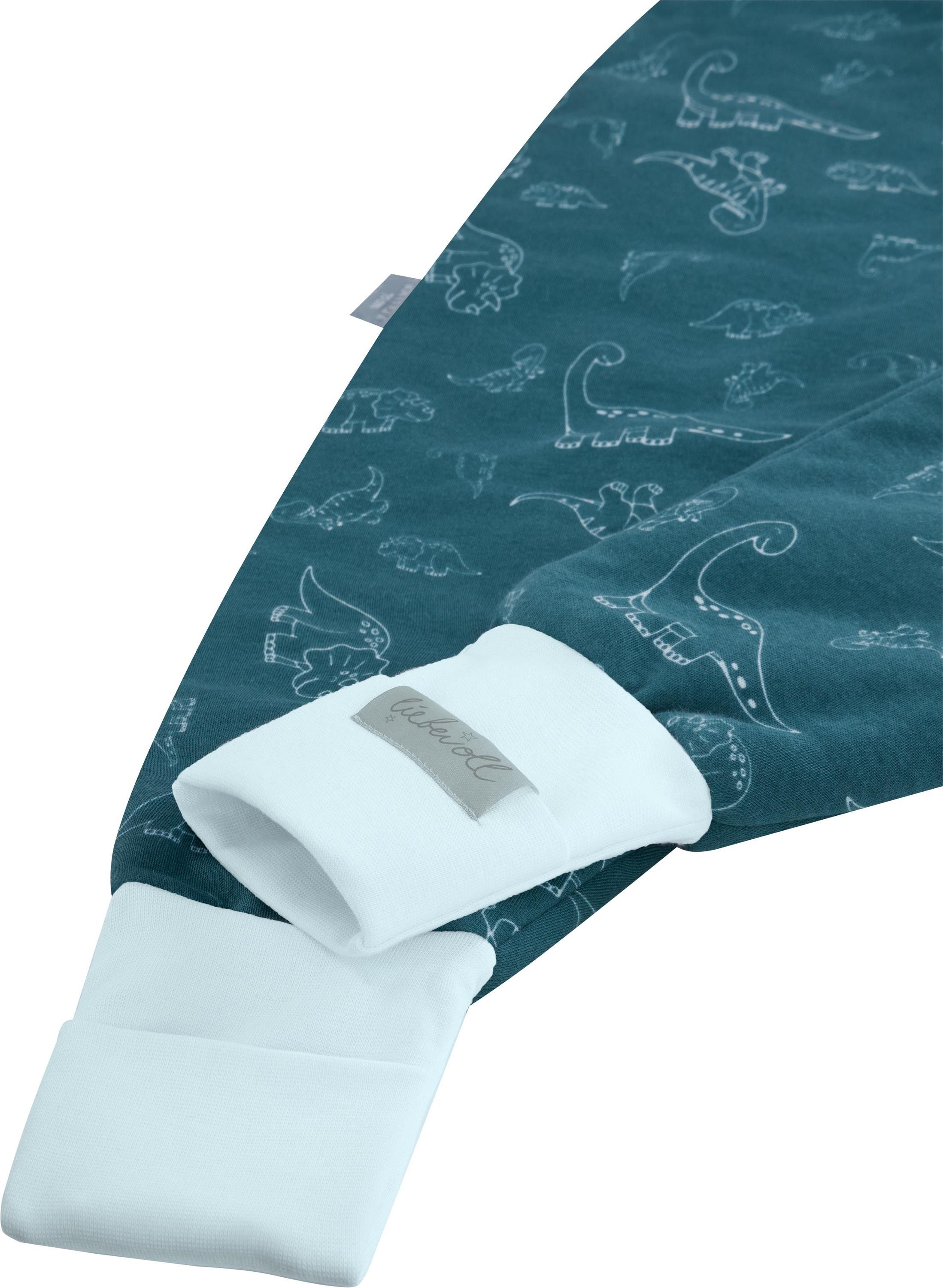 normani Babyschlafsack Baby Schlafsack mit Füßen aus Bio-Baumwolle Nanao – Bild 5 von 5