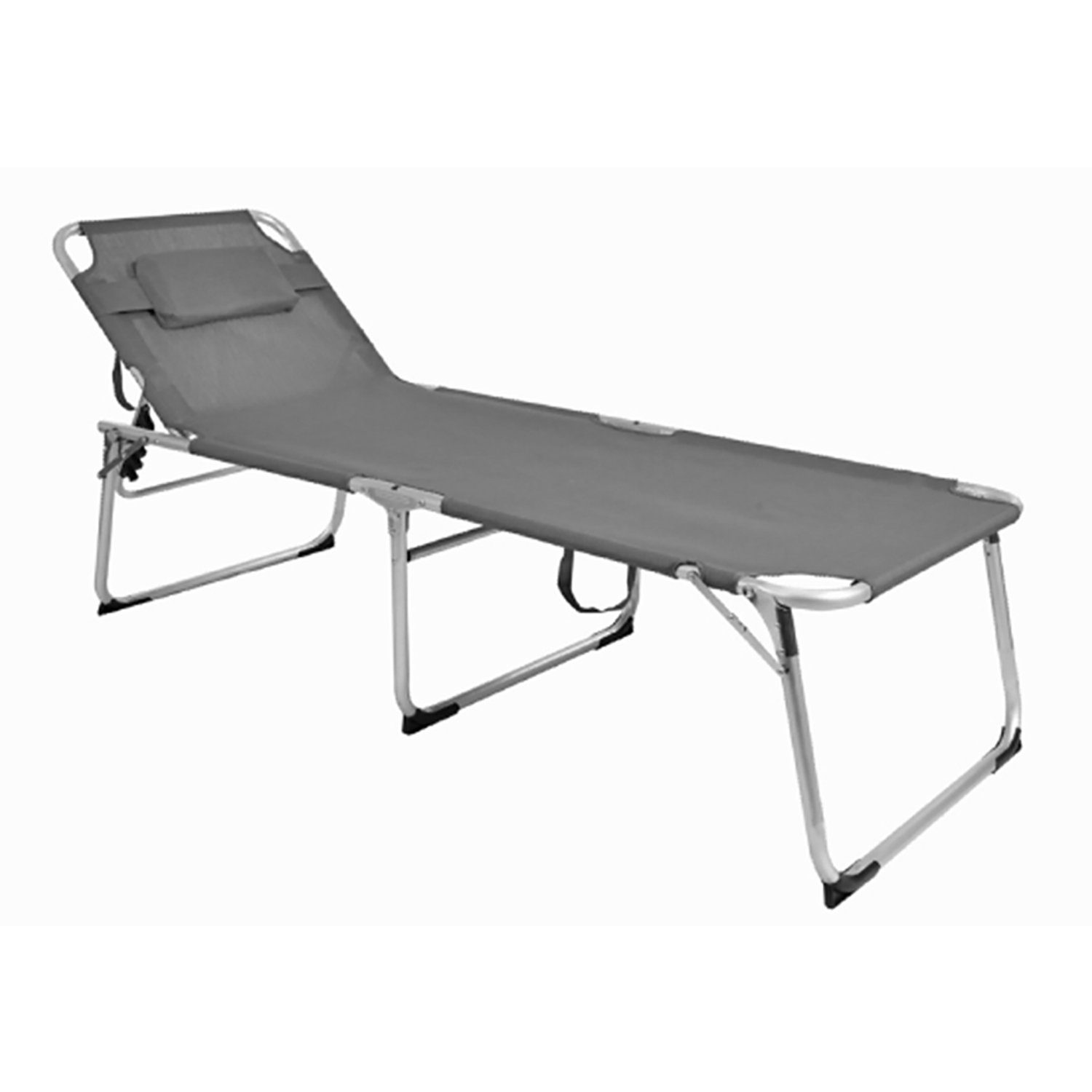 Doppelliege XXL Aluminium Gartenliege Sonnenliege Liege gepolstert L200xB70cm