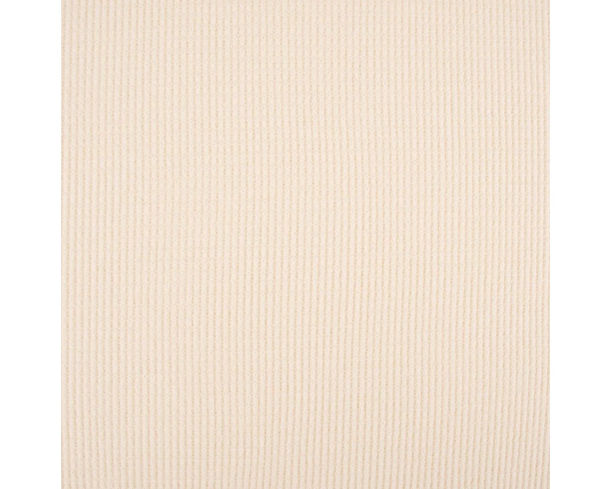 Thumbnail - SCHÖNER LEBEN. Stoff Strickstoff Viskosestrick SOFT WAFFLE kuschelweich uni ecru 1,4m