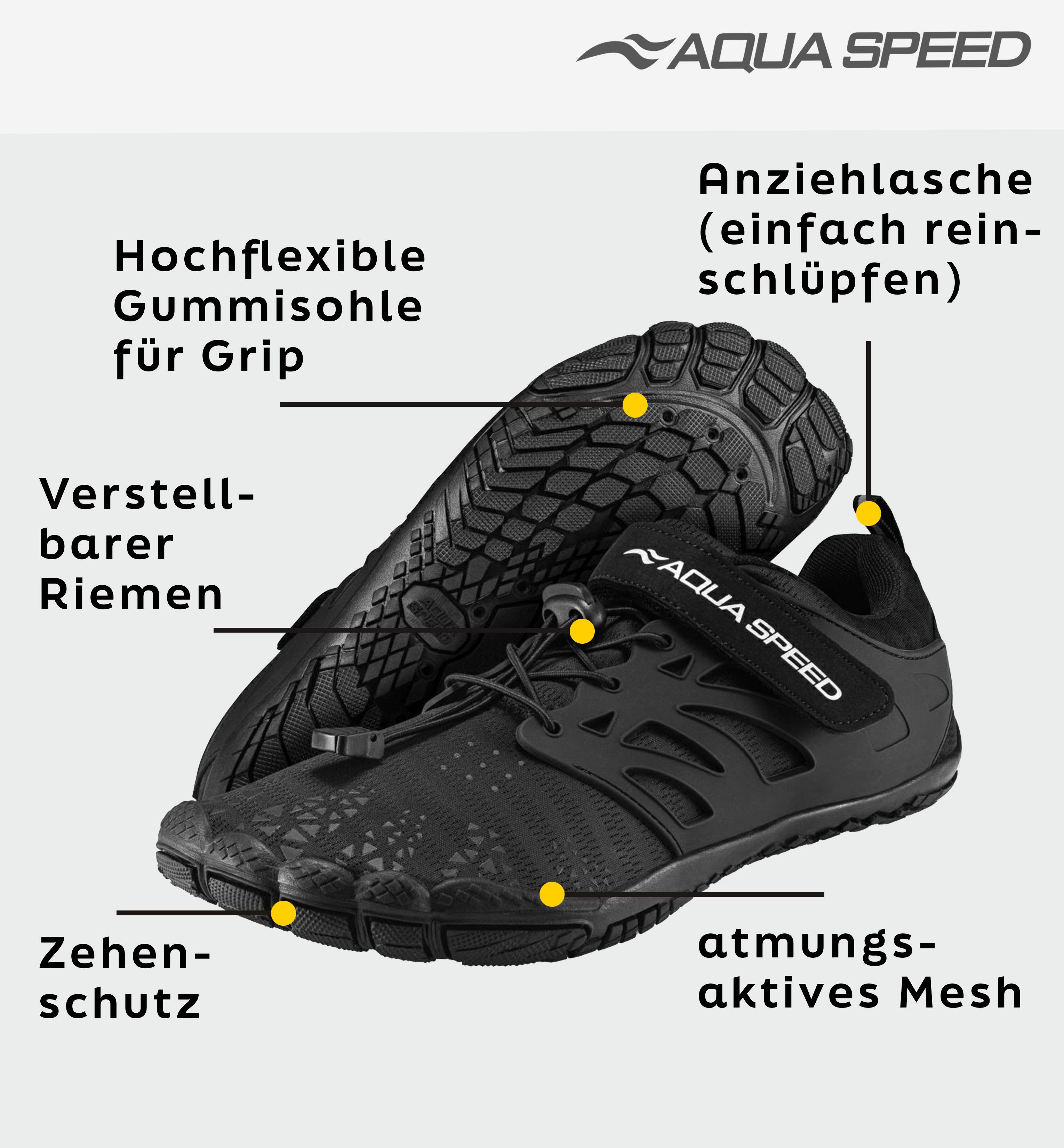 Aqua Speed Taipan Wasserschuhe Gr. 44 günstig online kaufen