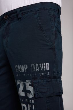 CAMP DAVID Cargoshorts mit auffälligen Prints