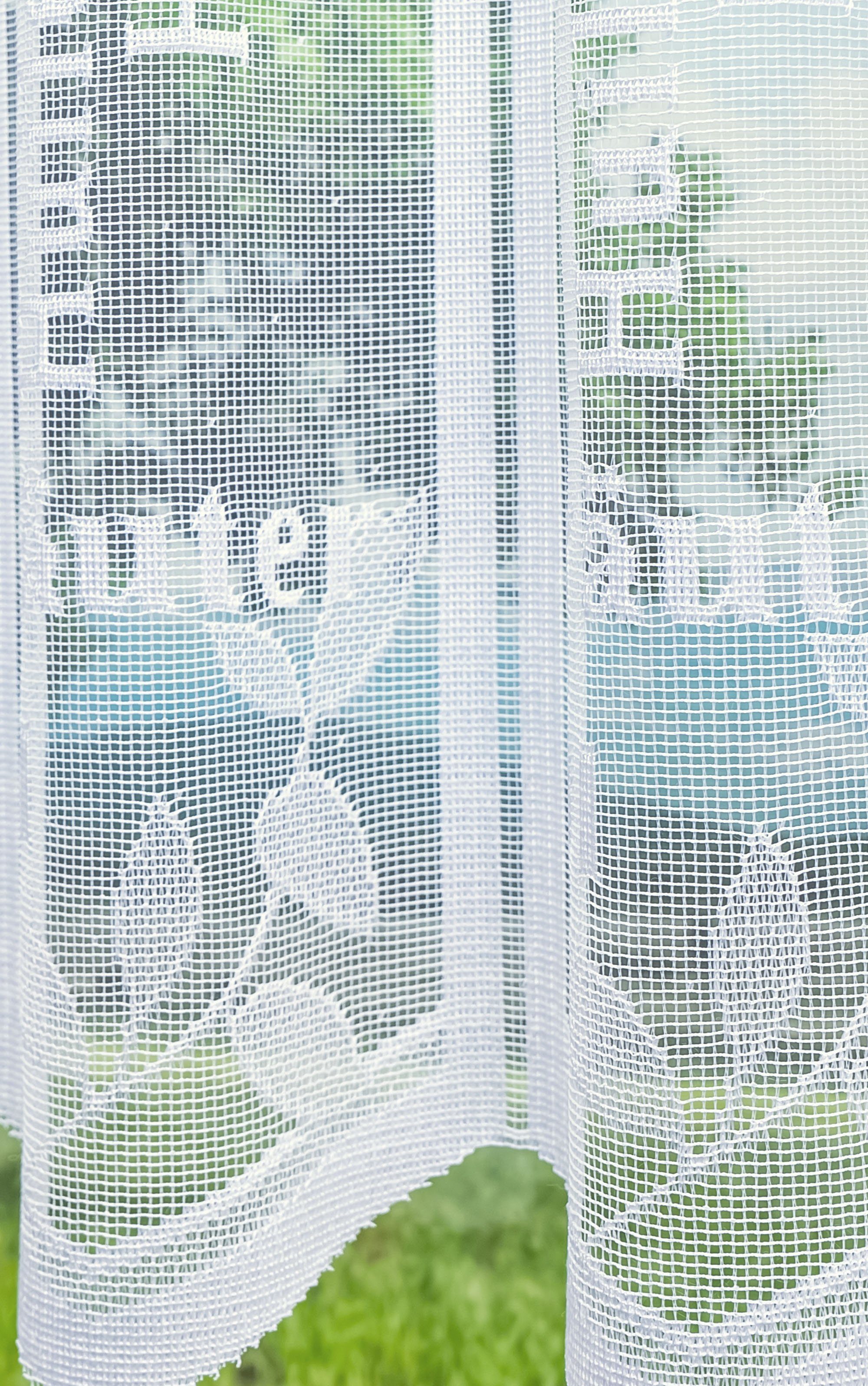 Scheibengardine Provence, LYSEL®, transparent, (1 45x150cm St), HxB