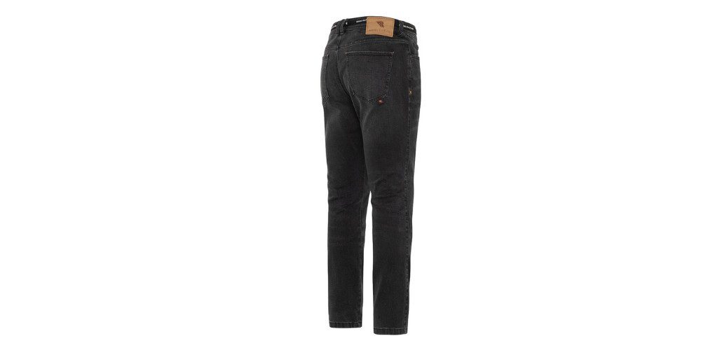 Riding Culture Motorradhose Tapered Slim Black Motorrad Jeans