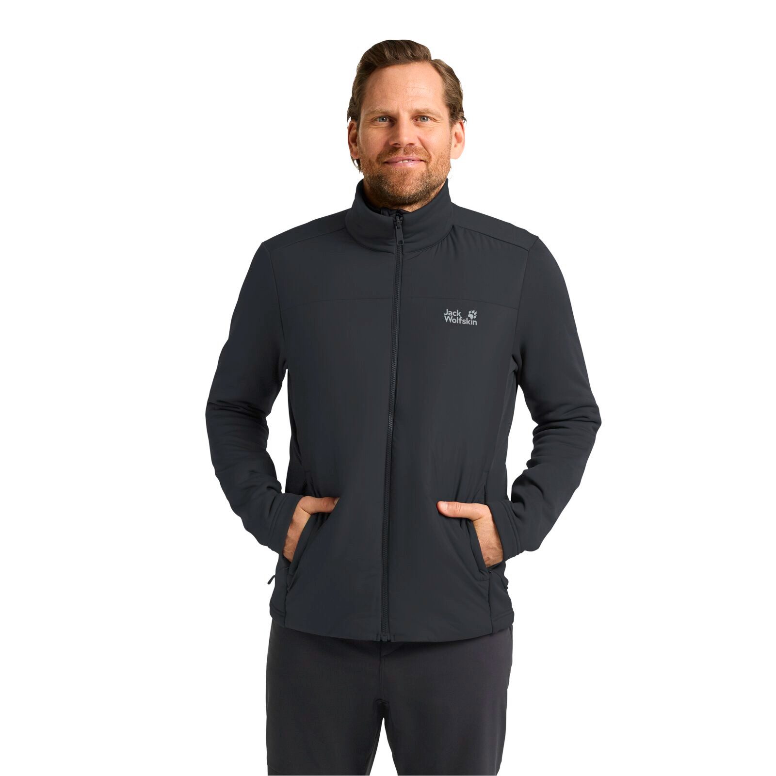 Jack Wolfskin Funktionsjacke Übergangs-Wanderjacke Wild Places 3in1 (wasserdicht, winddicht) – Bild 4 von 5