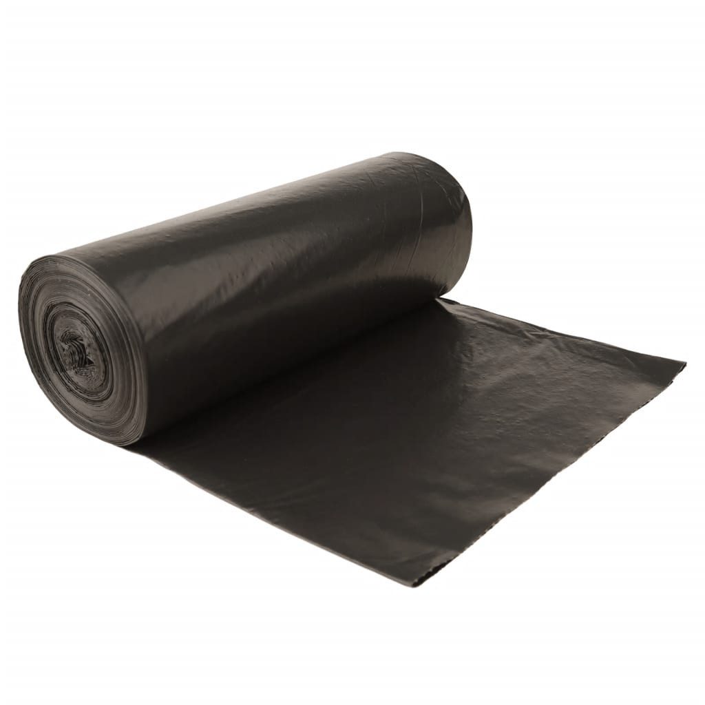 vidaXL Müllbeutel Müllsäcke 150 Stk. Schwarz 240 L