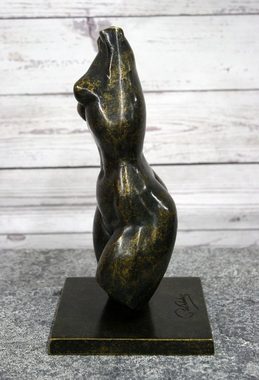 Bronzeskulpturen Skulptur Bronzefigur Kleine Frauen Büste aus Bronze