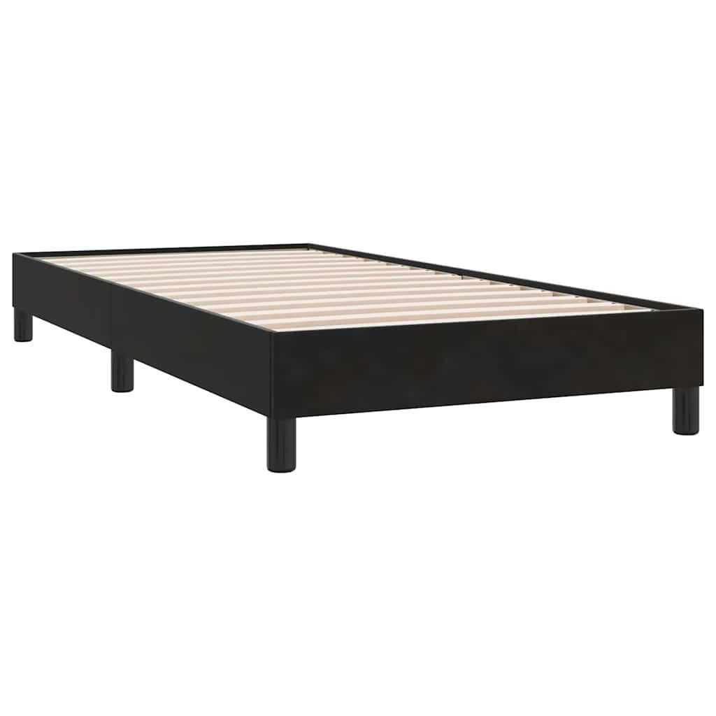 vidaXL Bett Boxspringbett ohne Matratze Schwarz günstig online kaufen
