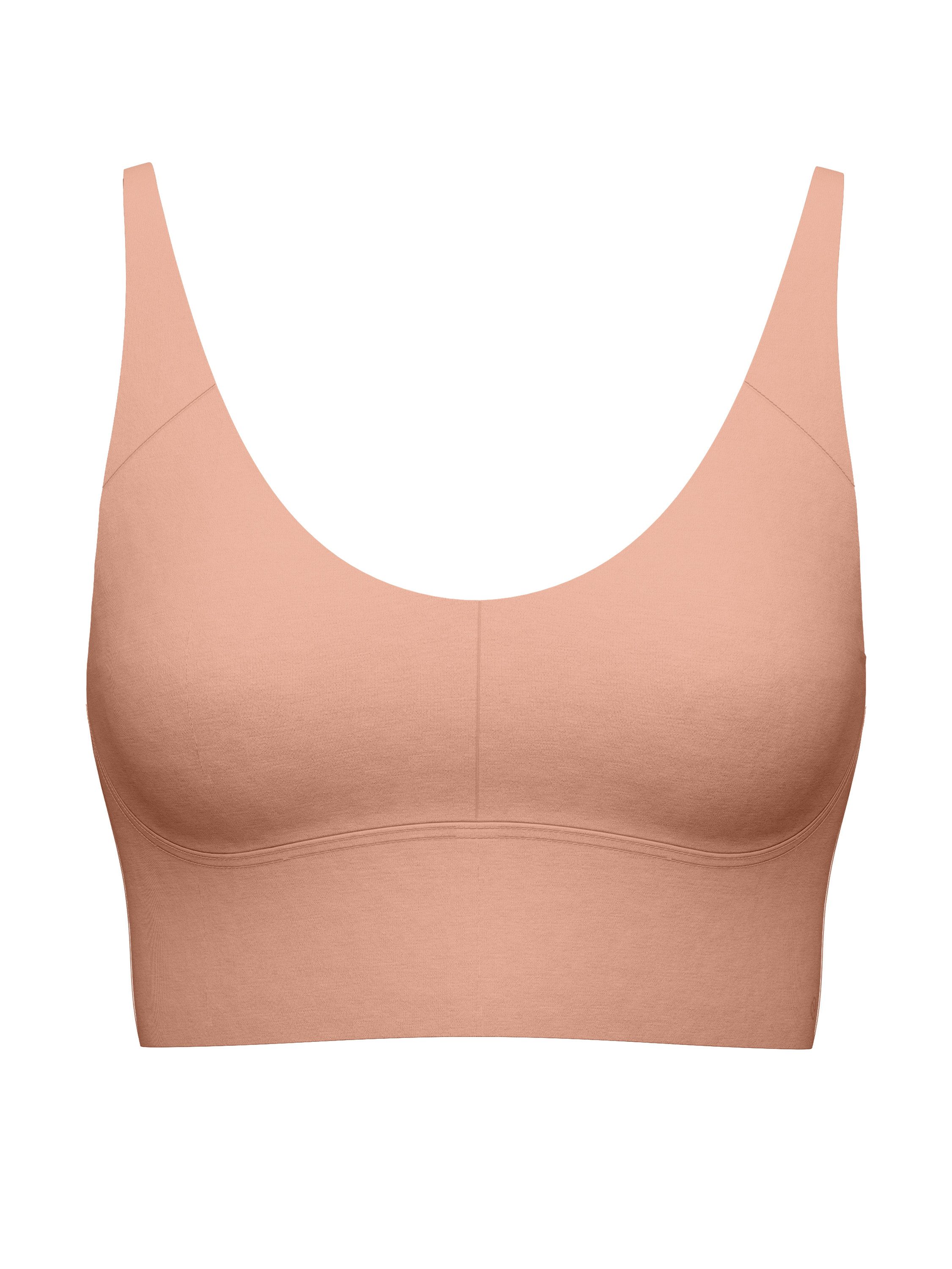 CALIDA Bustier Natural Layer Damen (1-tlg) verstellbare Träger, ohne Bügel und Schale, hautfreundliche Qualität