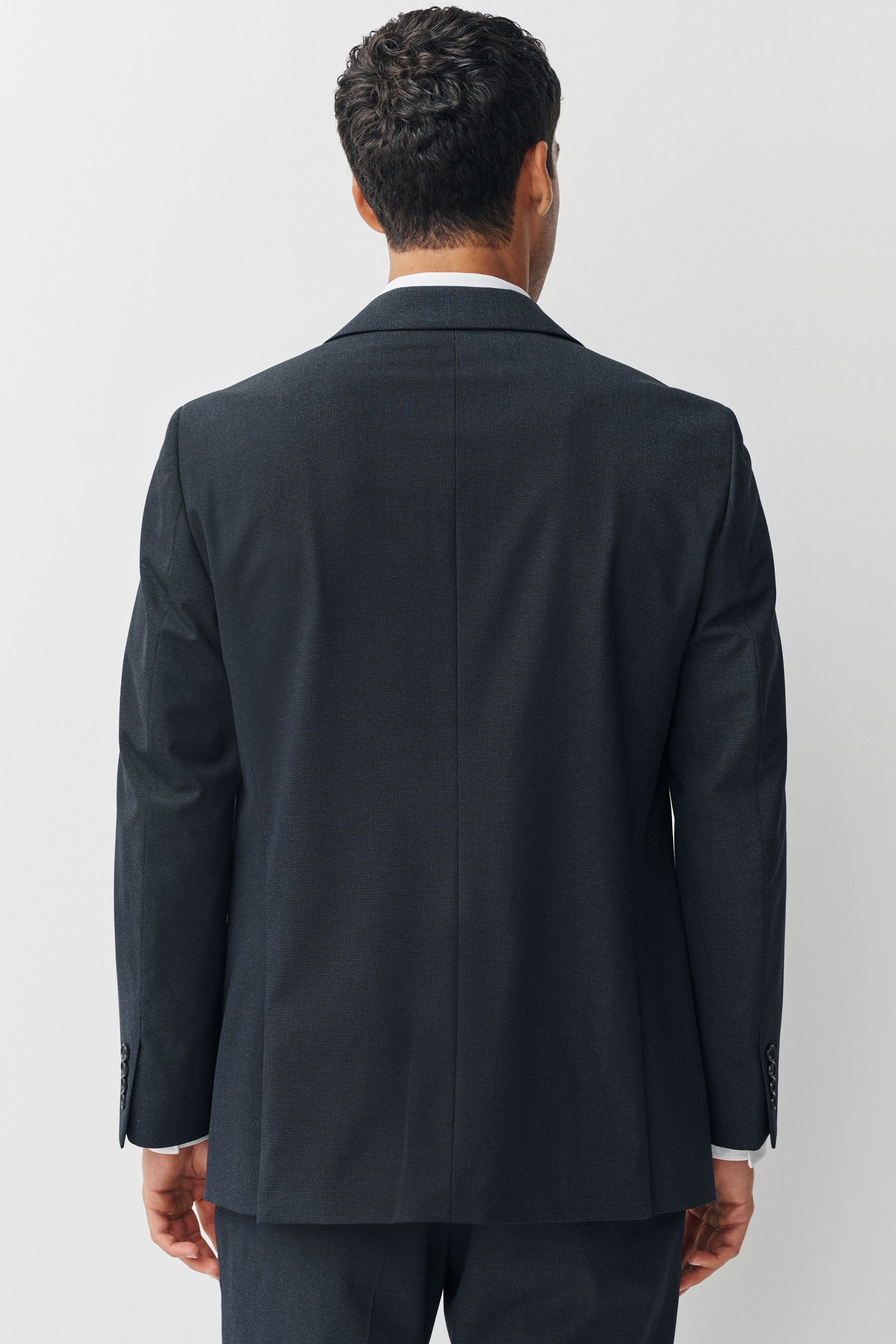 Next Sakko Regular Fit Motionflex Anzugsakko mit Hahnentritt (1-tlg)