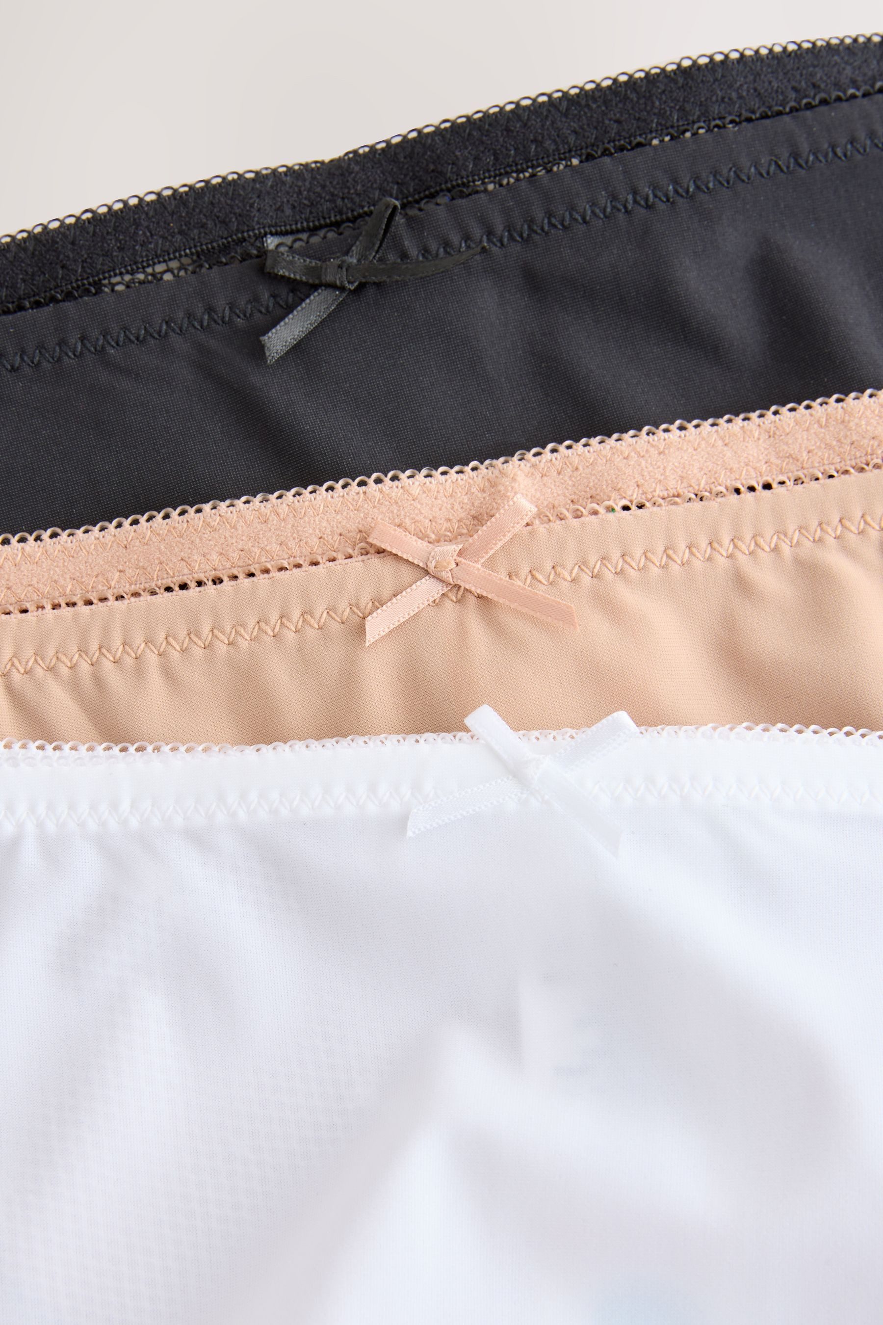 Next Brasilslip Nahtlose Slips mit Spitzeim 7er-Pack, Brazilian (7-St)