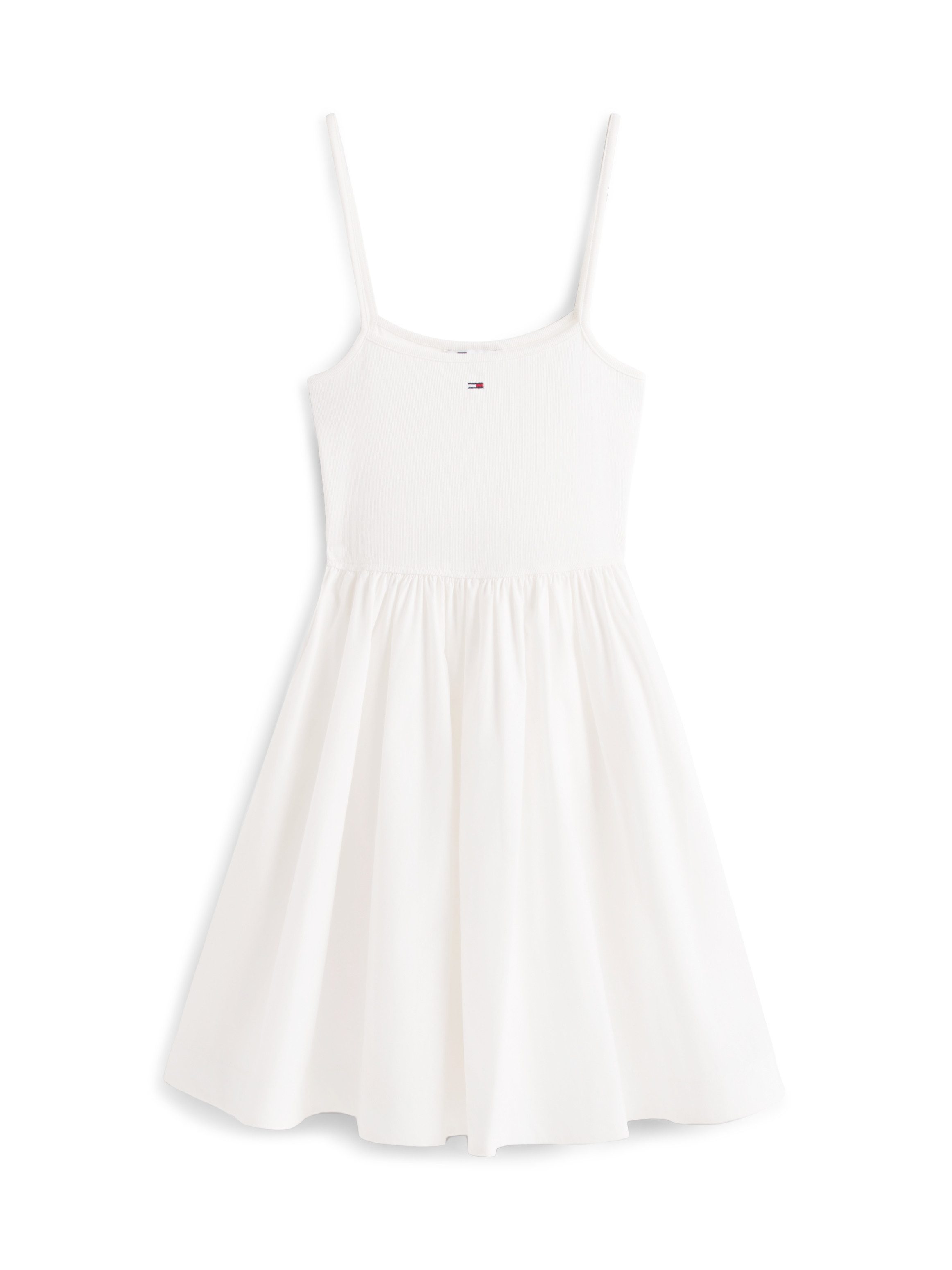 Spaghettikleid TJW RIB POPLIN MIX STRAPPY DRESS