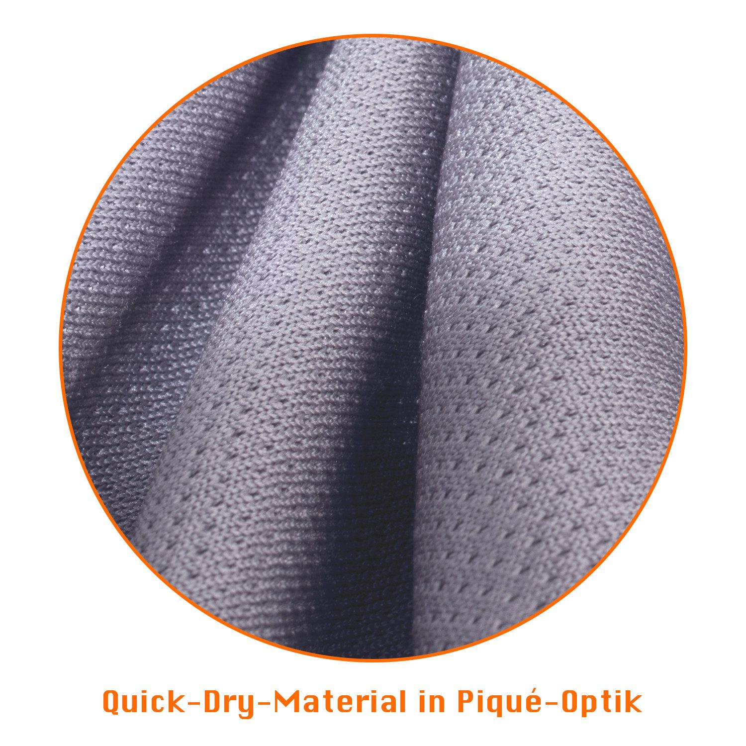 CFLEX Trainingsshirt Herren Sport Fitness Polo-Shirt Sportswear Collection