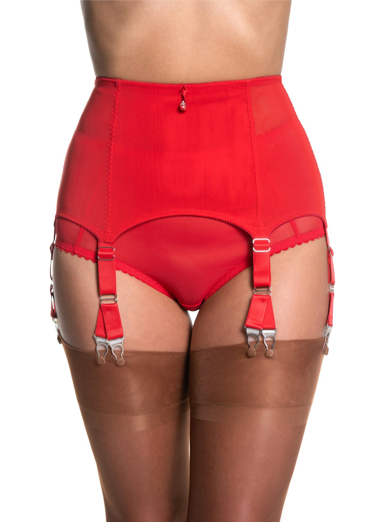 Vicky's Nylons Strapsgürtel Secret Love Red