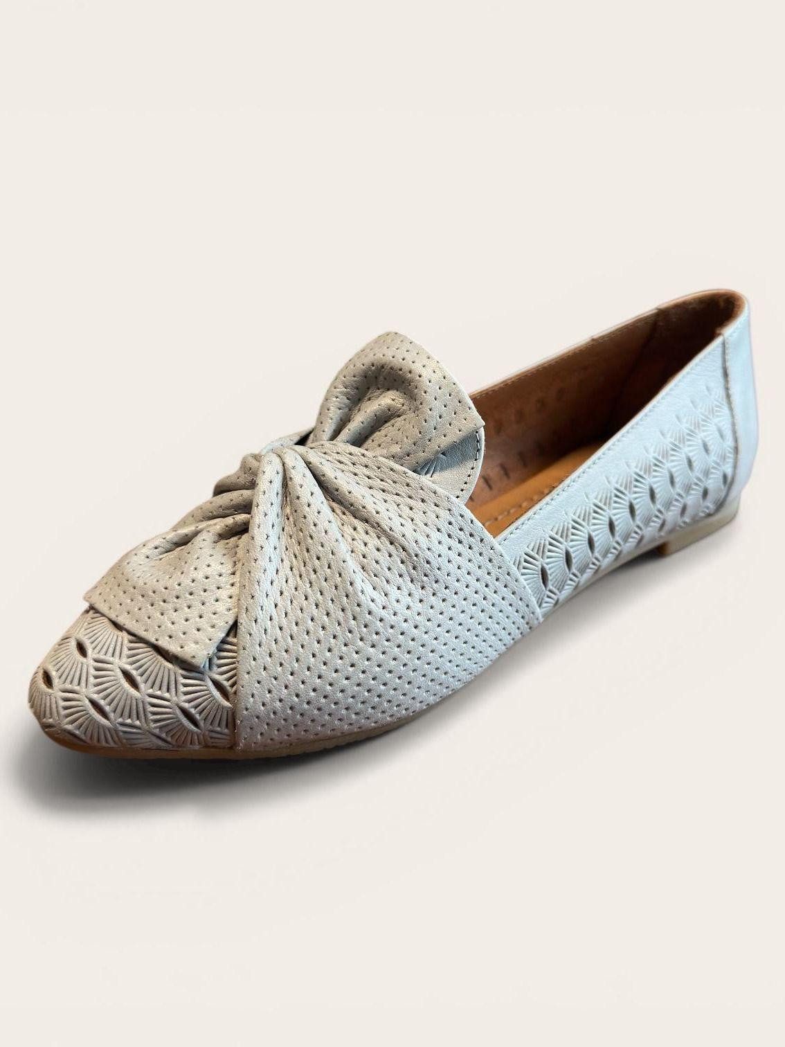 Begoria Begoria Signature - Perforated leather ballet flats Ballerina