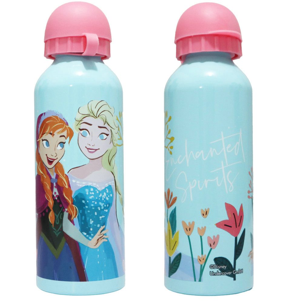 Disney Trinkflasche Disney Die Eiskönigin Alu Wasserflasche Trinkflasche Flasche 500 ml