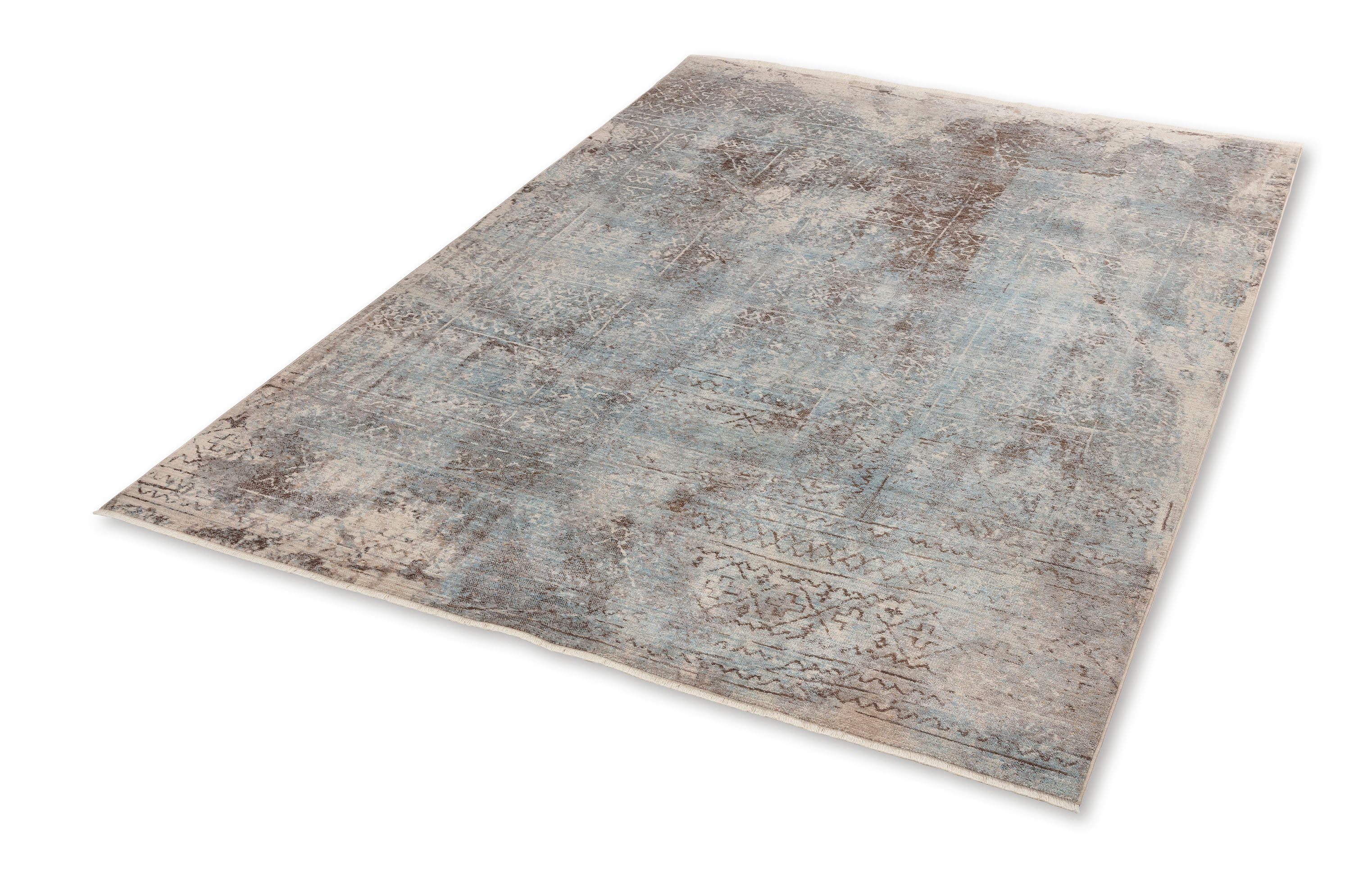 SCHÖNER WOHNEN-Kollektion Teppich Mystik 241, rechteckig, Höhe: 7 mm, Vintage Look, weiche Oberfläche, Wohnzimmer
