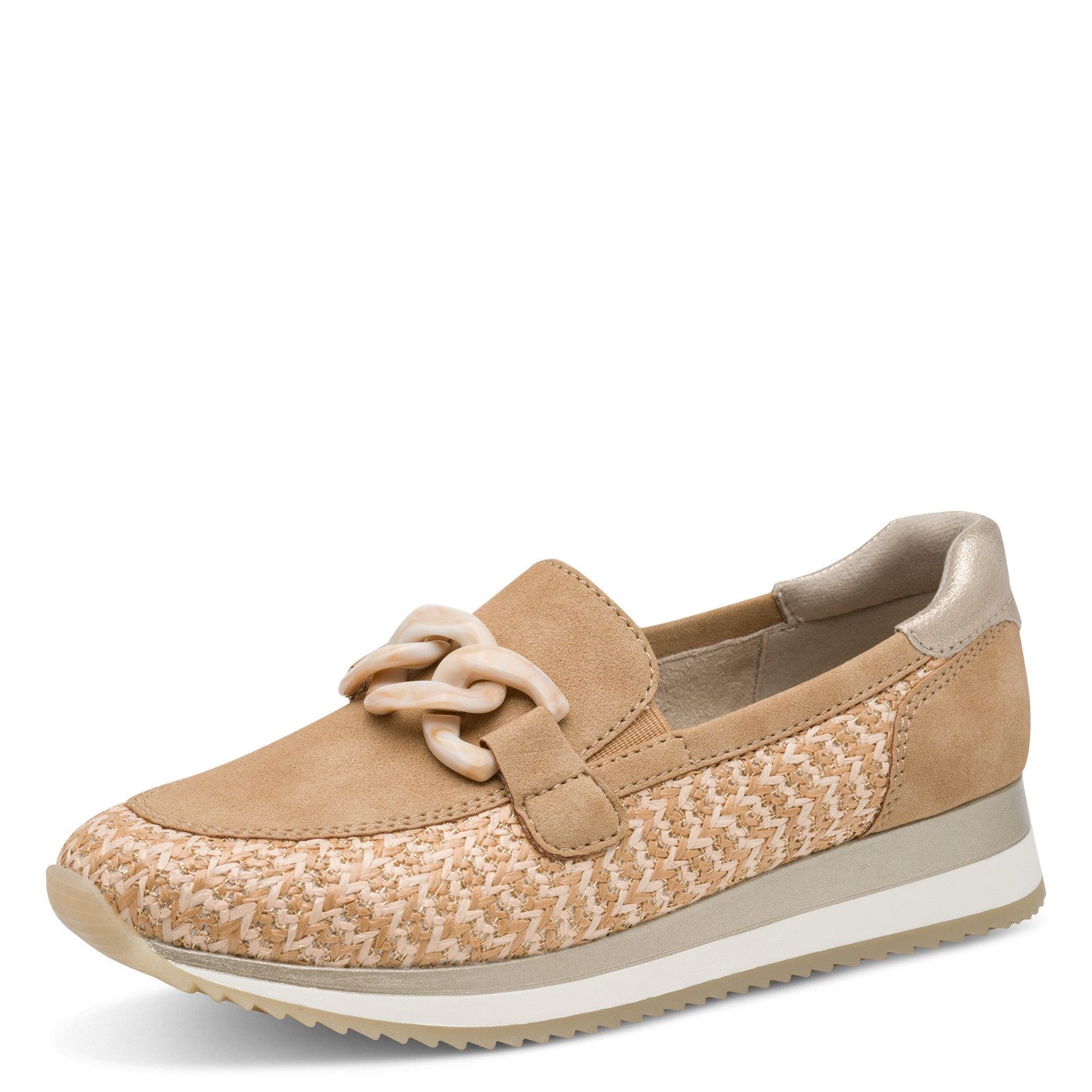 Jana JANA Damen Slipper 8-24766-42-315 LT NATURAL Slipper