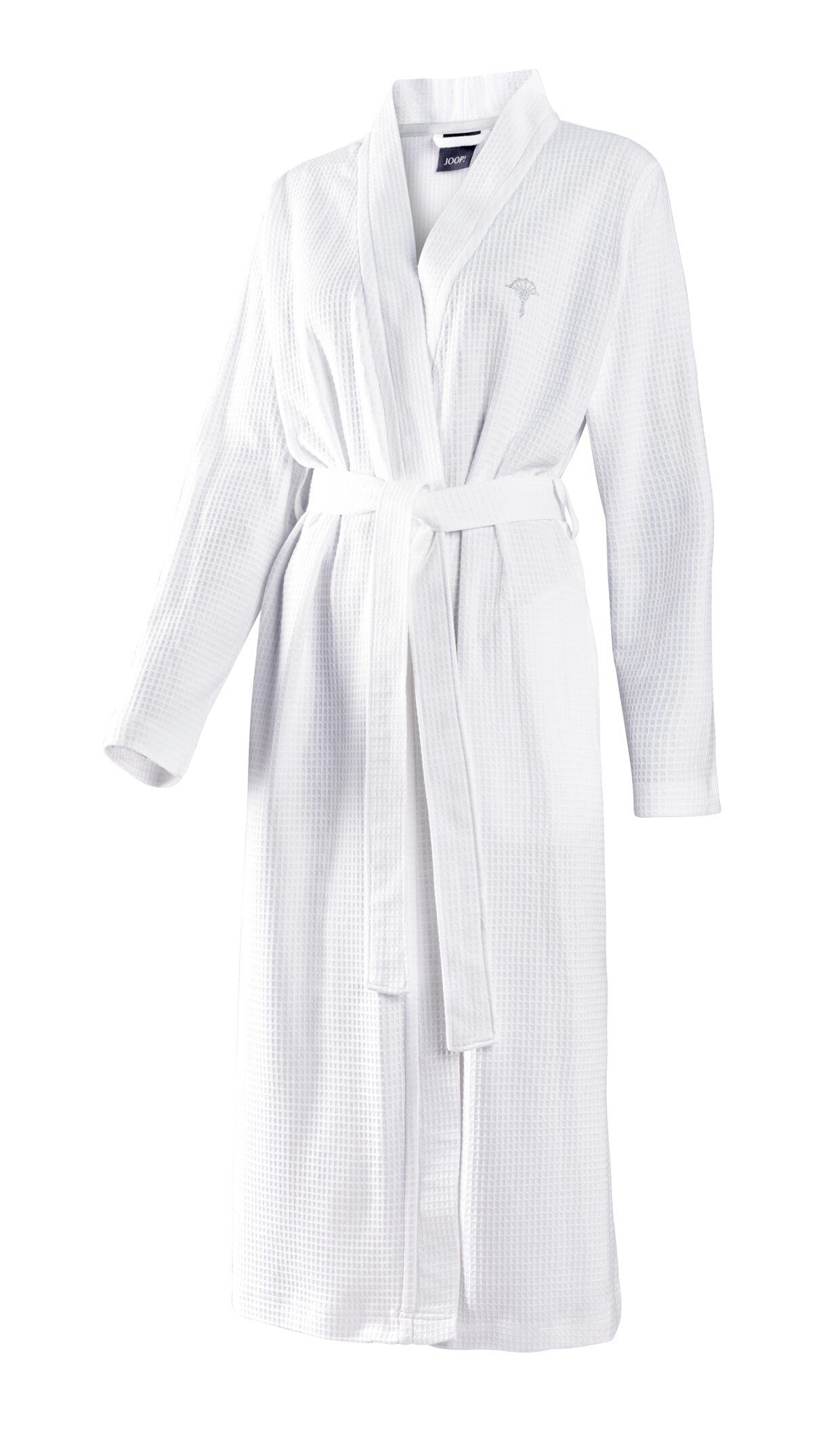 Joop! Bademantel JOOP! BADEMANTEL LIVING PIQUÉ UNI Textil Damen-Kimono, Weiß 