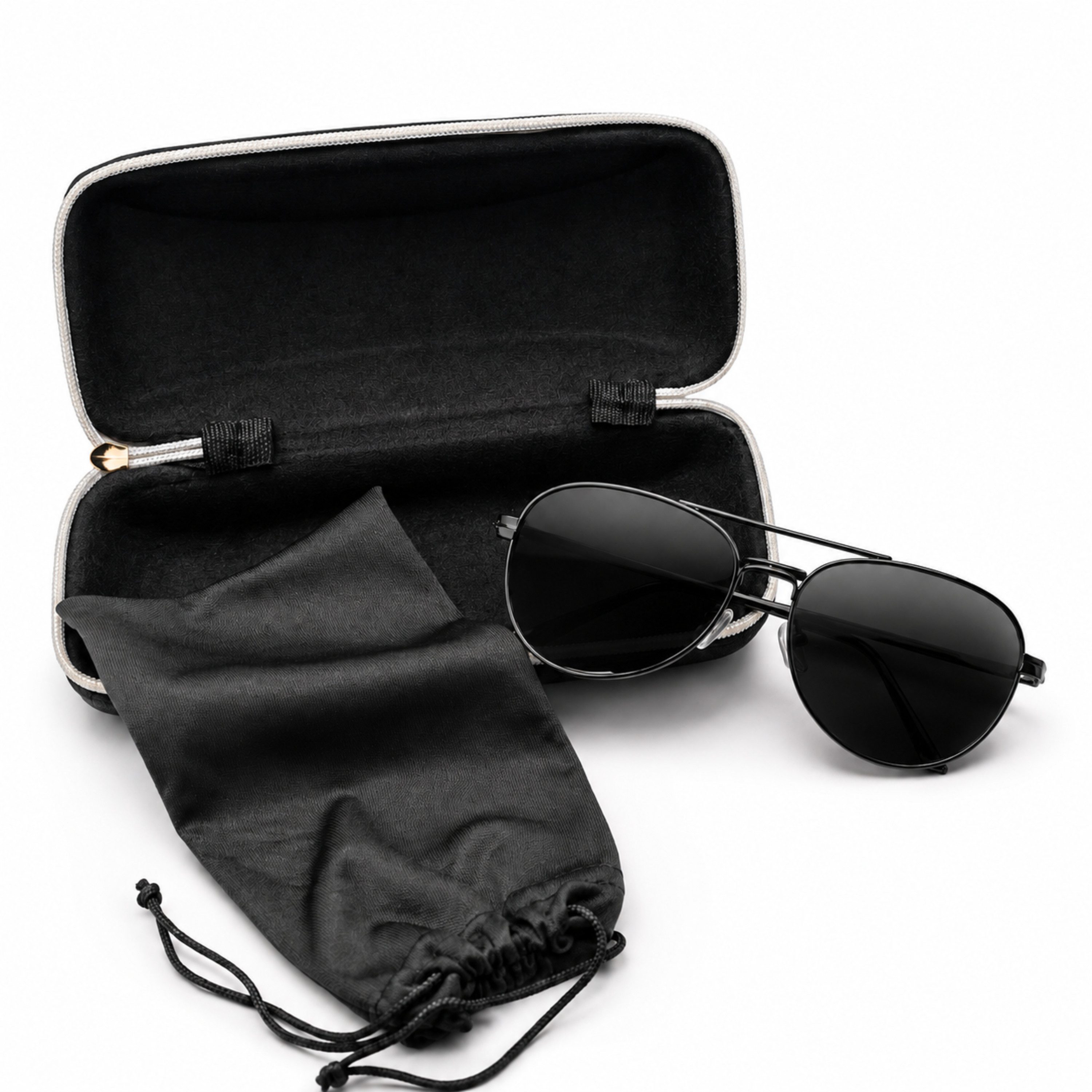 StellarLuma Pilotenbrille Sonnenbrille Herrenbrille Damenbrille Pilotenbrille UV400 polarisiert (Aviator Brille) Polarisiert Pilotenbrille, UV400-Schutz und lei – Bild 5 von 5