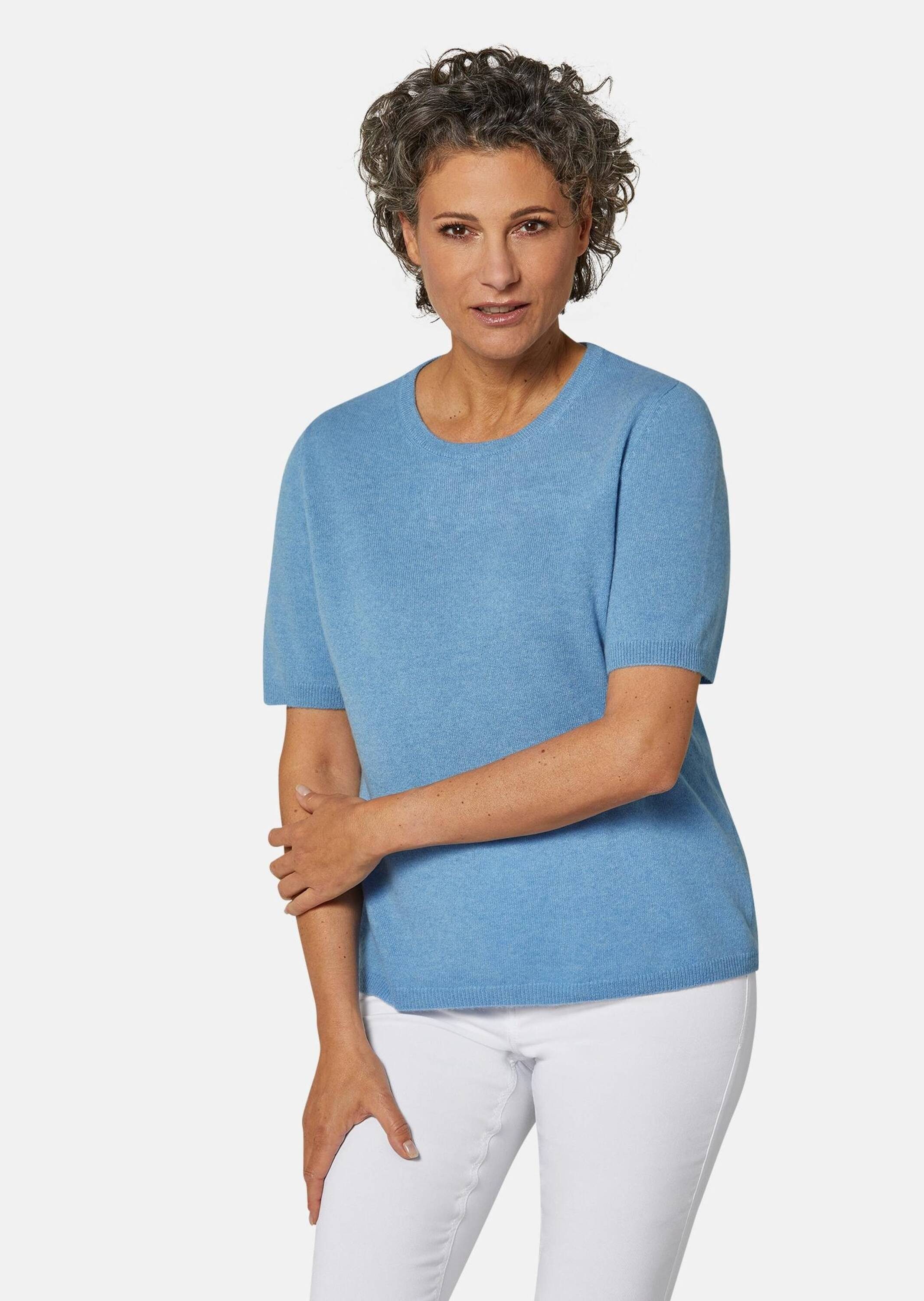 Kurzarm Pullover Kaschmir Pullover Damen GrÃ¼n Kurzarm Kaschmir