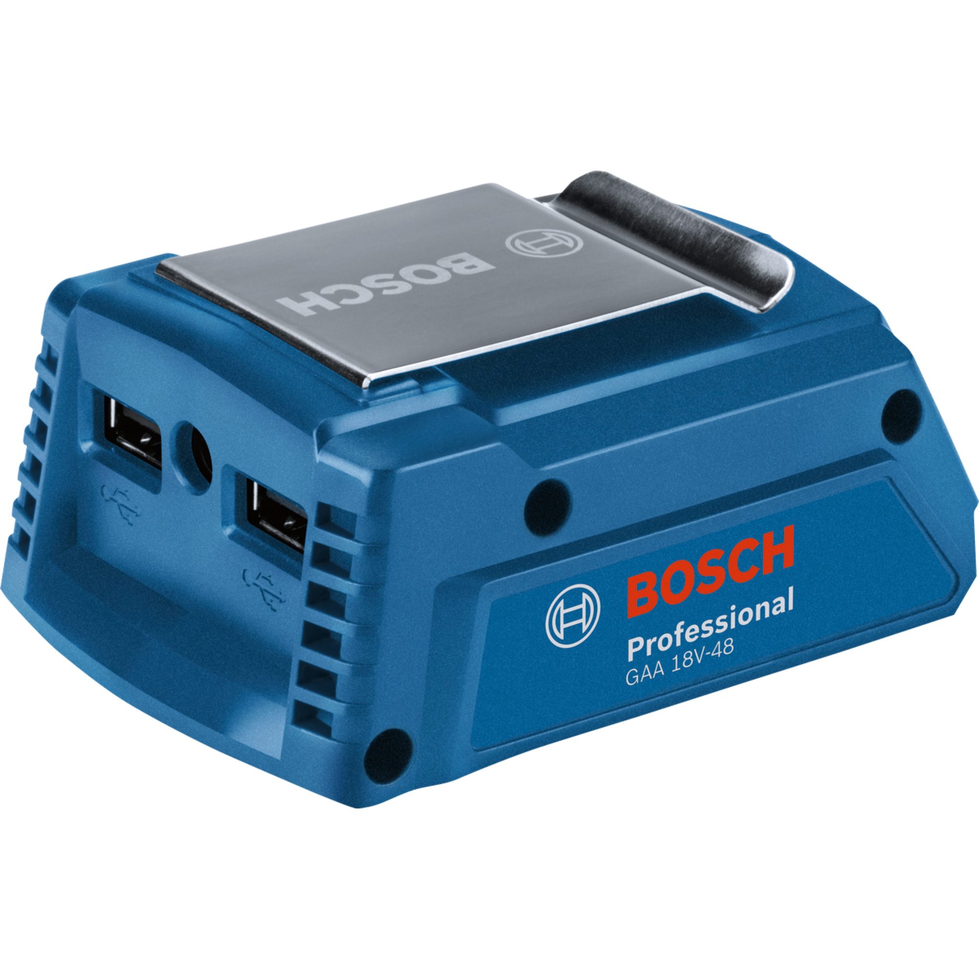 BOSCH Bosch Professional USB-Ladeadapter GAA 18V-48 Professional, Adapter Werkzeug-Akku-Ladetechnik