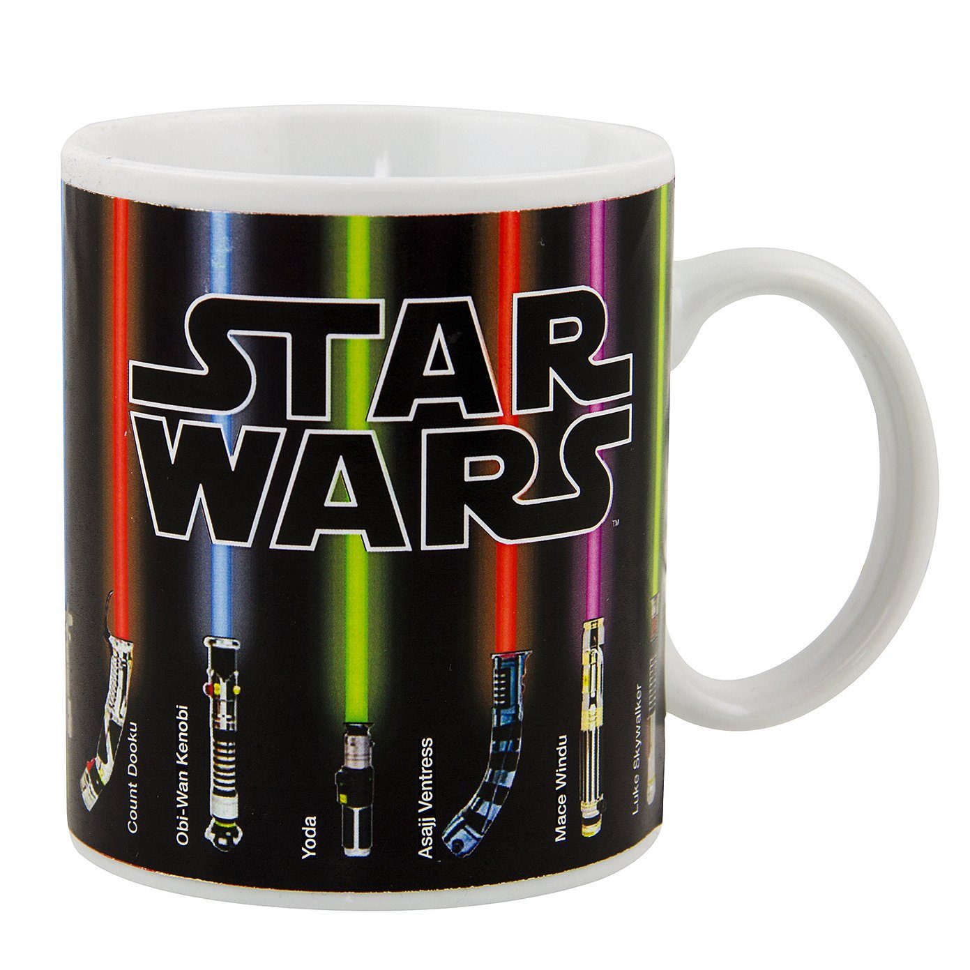 Paladone Tasse Star Wars Thermotasse Lichtschwerter