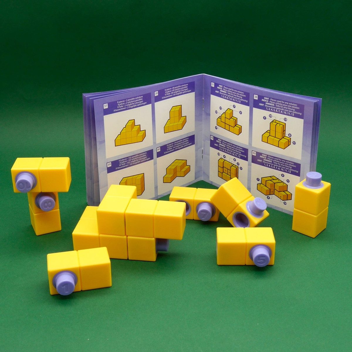 Bartl Spiel INTERLOCK - variantenreiches Rätselpuzzle, Knobelspiel, Denkspiel