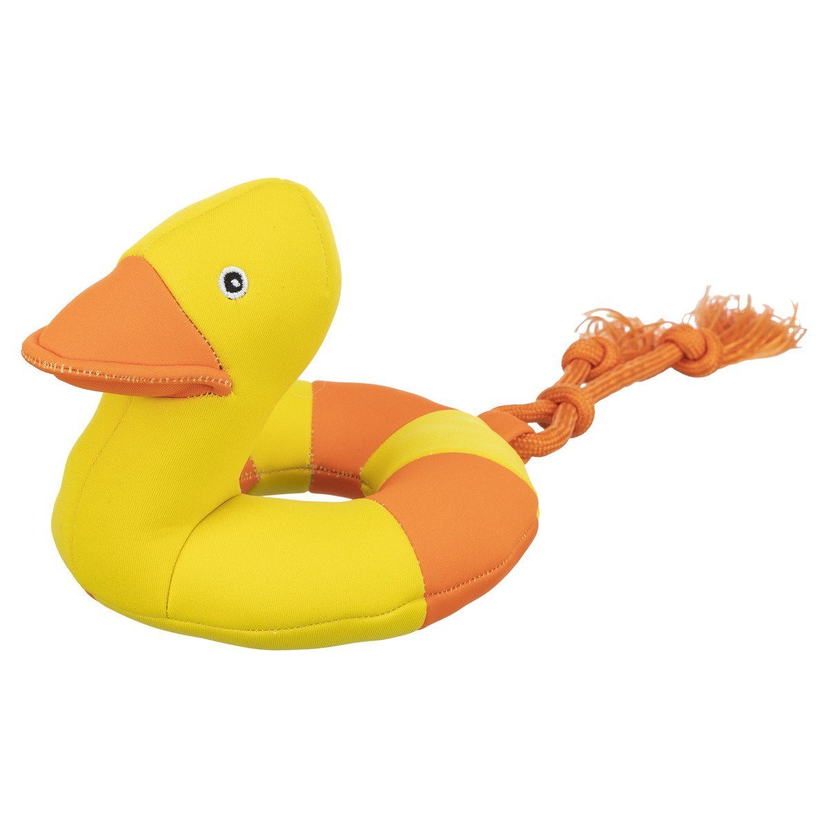 Wasserspielzeug Hundespielzeug Aqua Toy Ente am Seil