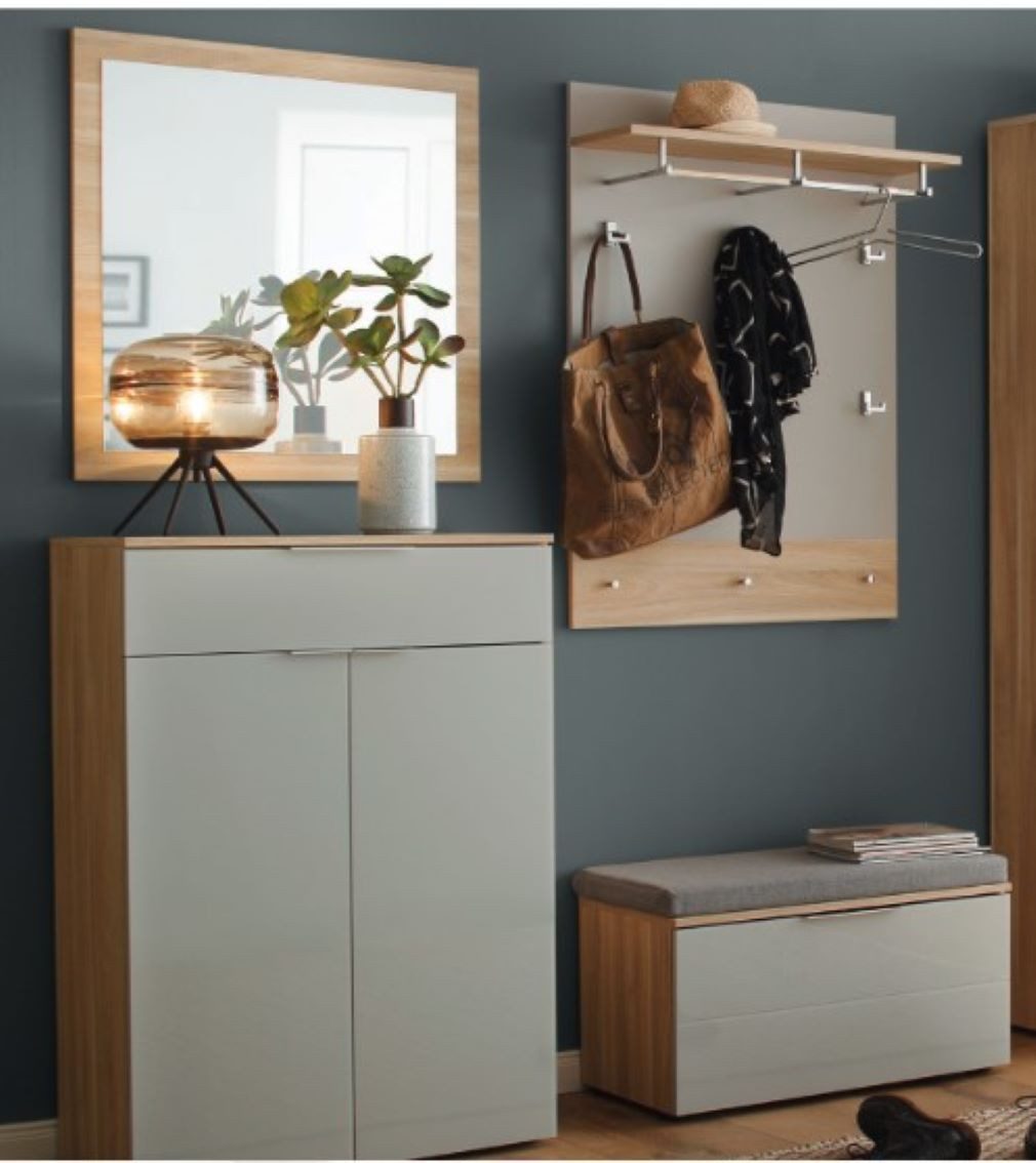 Maja Möbel Шкафы-Set Vito Swag Set, zeitlos schön, unverwechselbar mit Front in seidengrau, (4-St)